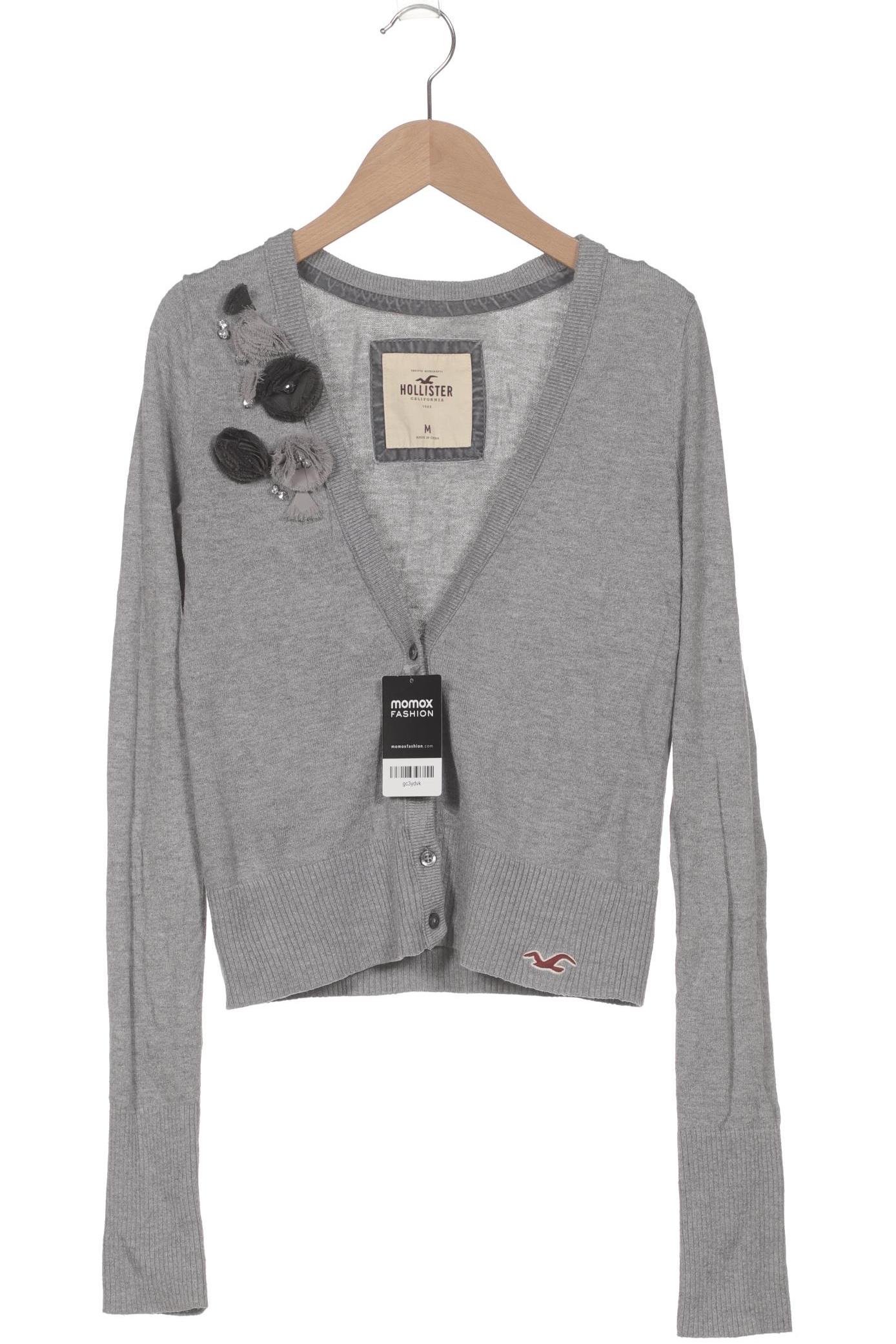 

Hollister Damen Strickjacke, grau, Gr. 38