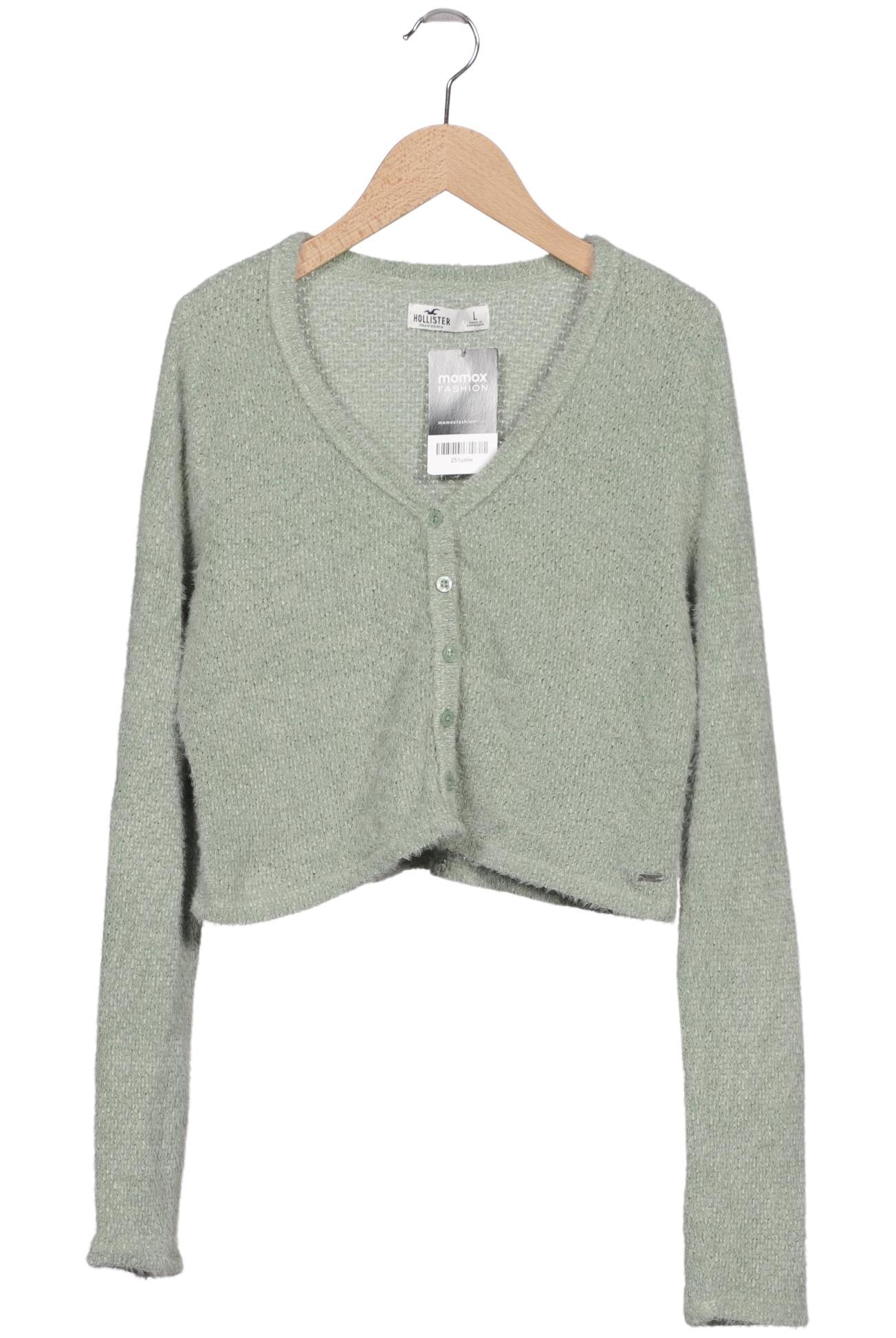 

Hollister Damen Strickjacke, grün, Gr. 42