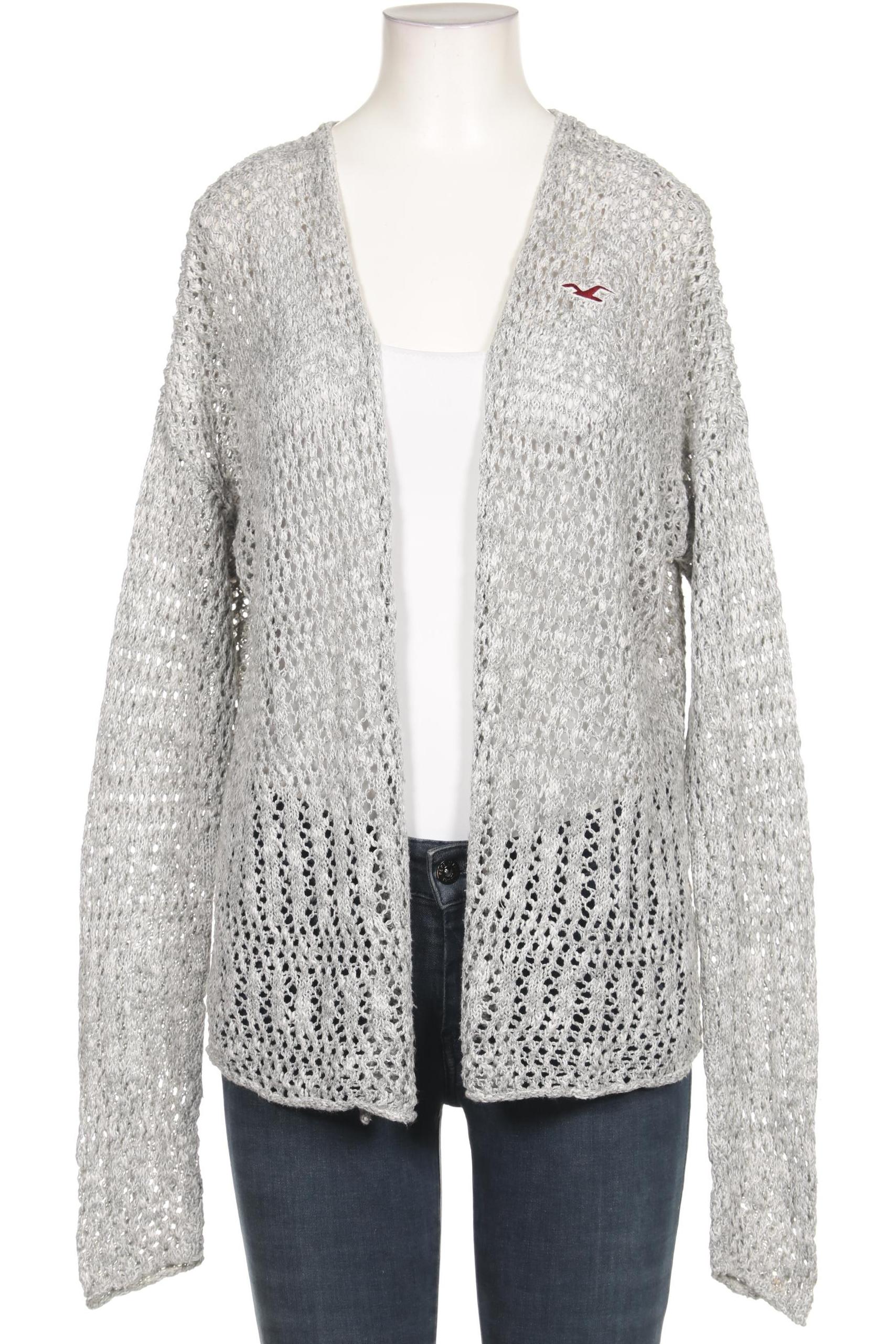 

Hollister Damen Strickjacke, grau, Gr. 38