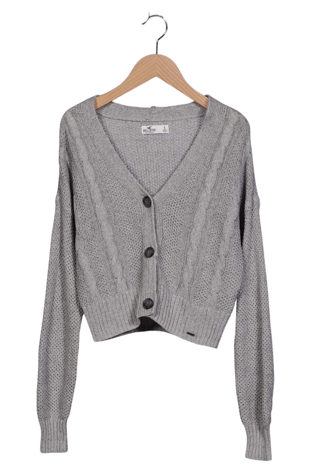 

Hollister Damen Strickjacke, grau, Gr. 36