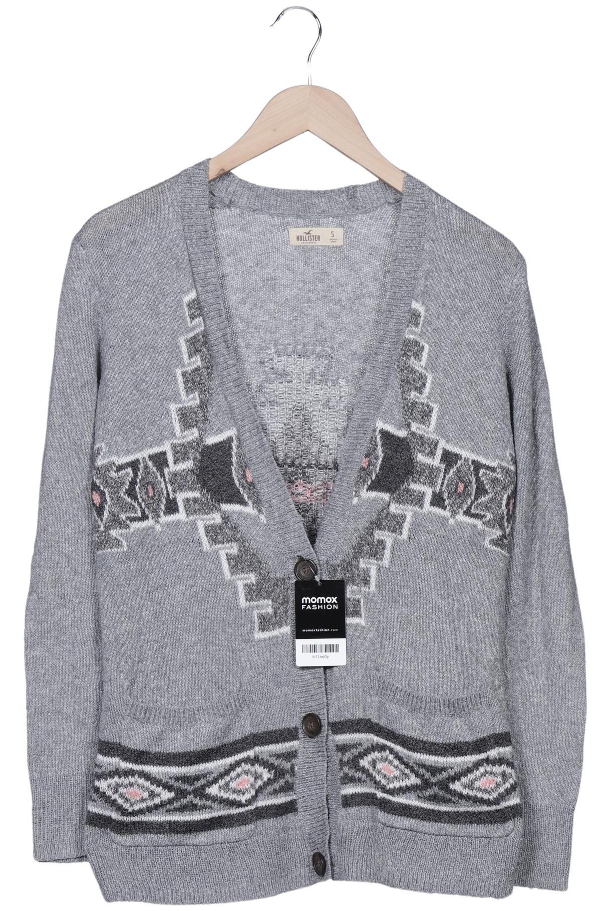 

Hollister Damen Strickjacke, grau, Gr. 36
