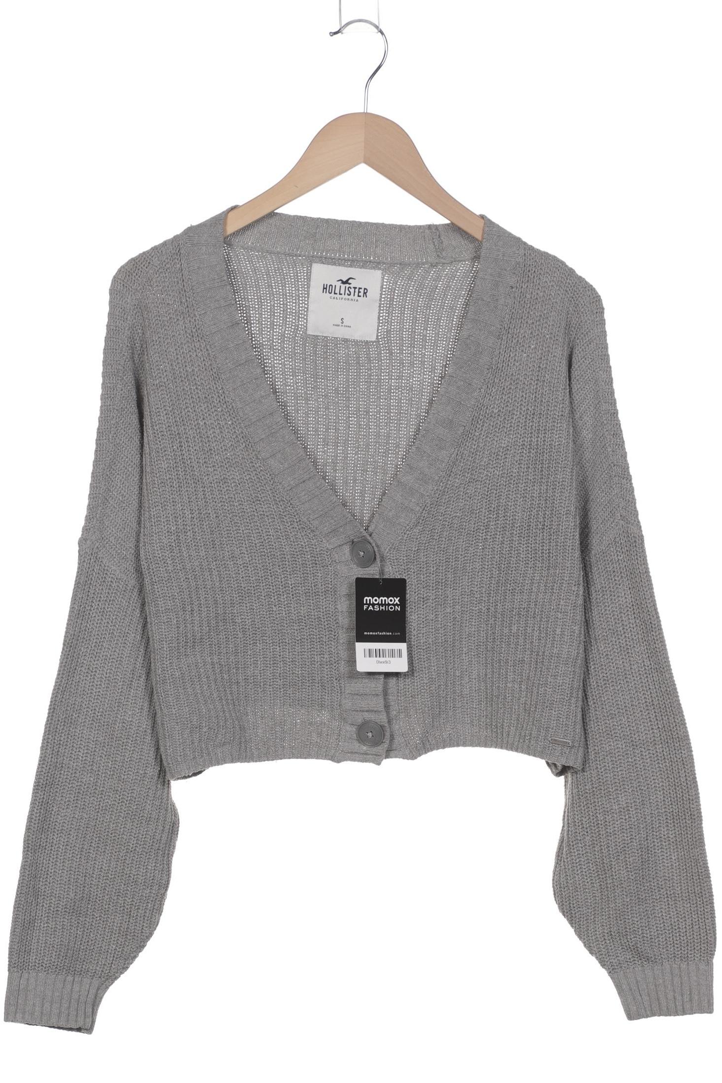 

Hollister Damen Strickjacke, grau, Gr. 36