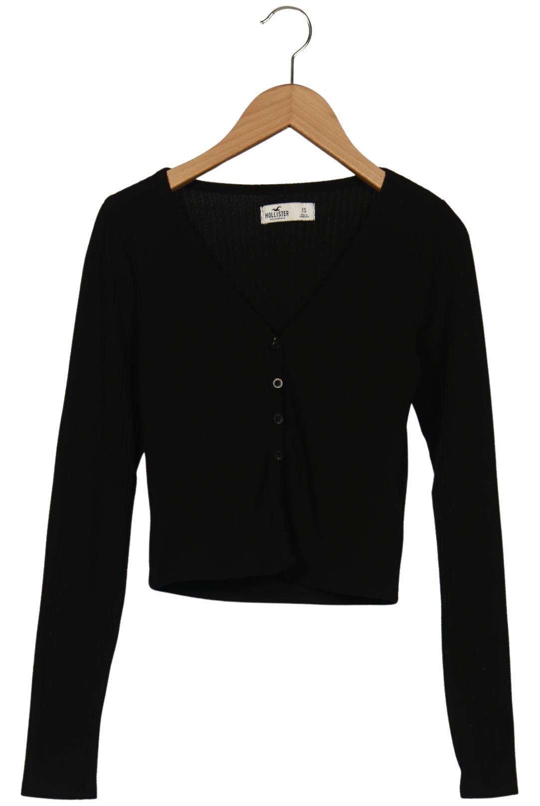 

Hollister Damen Strickjacke, schwarz, Gr. 34