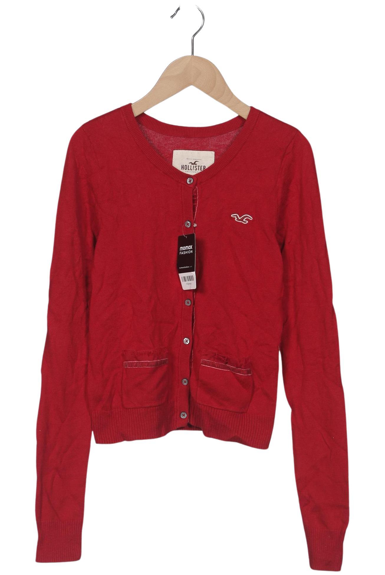 

Hollister Damen Strickjacke, rot, Gr. 36