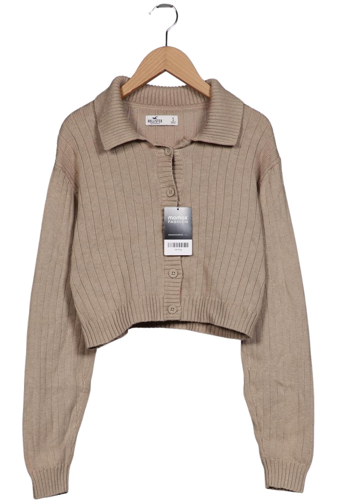 

Hollister Damen Strickjacke, beige, Gr. 36