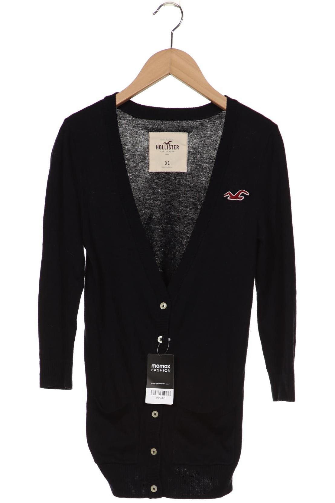 

Hollister Damen Strickjacke, schwarz