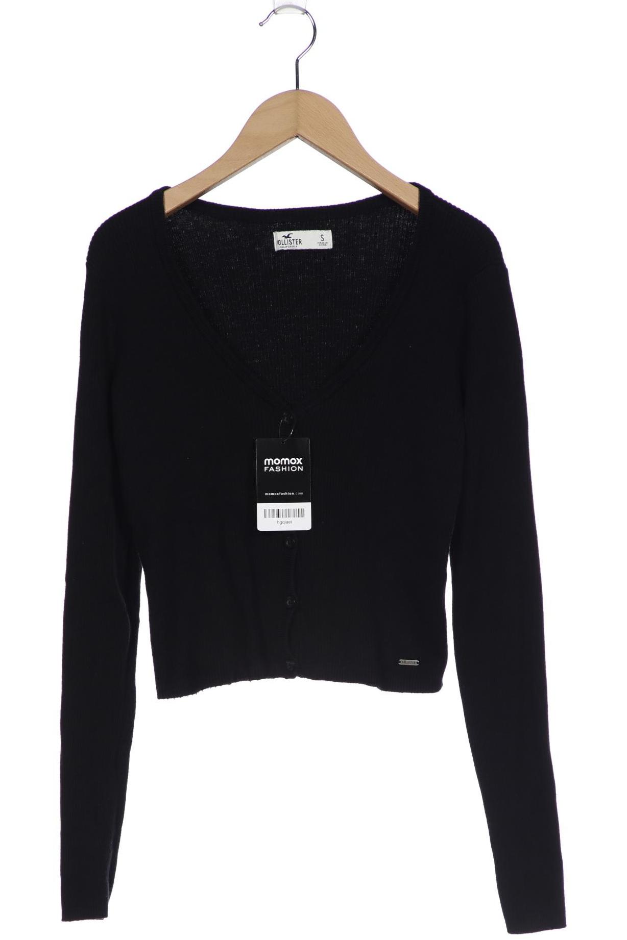

Hollister Damen Strickjacke, schwarz