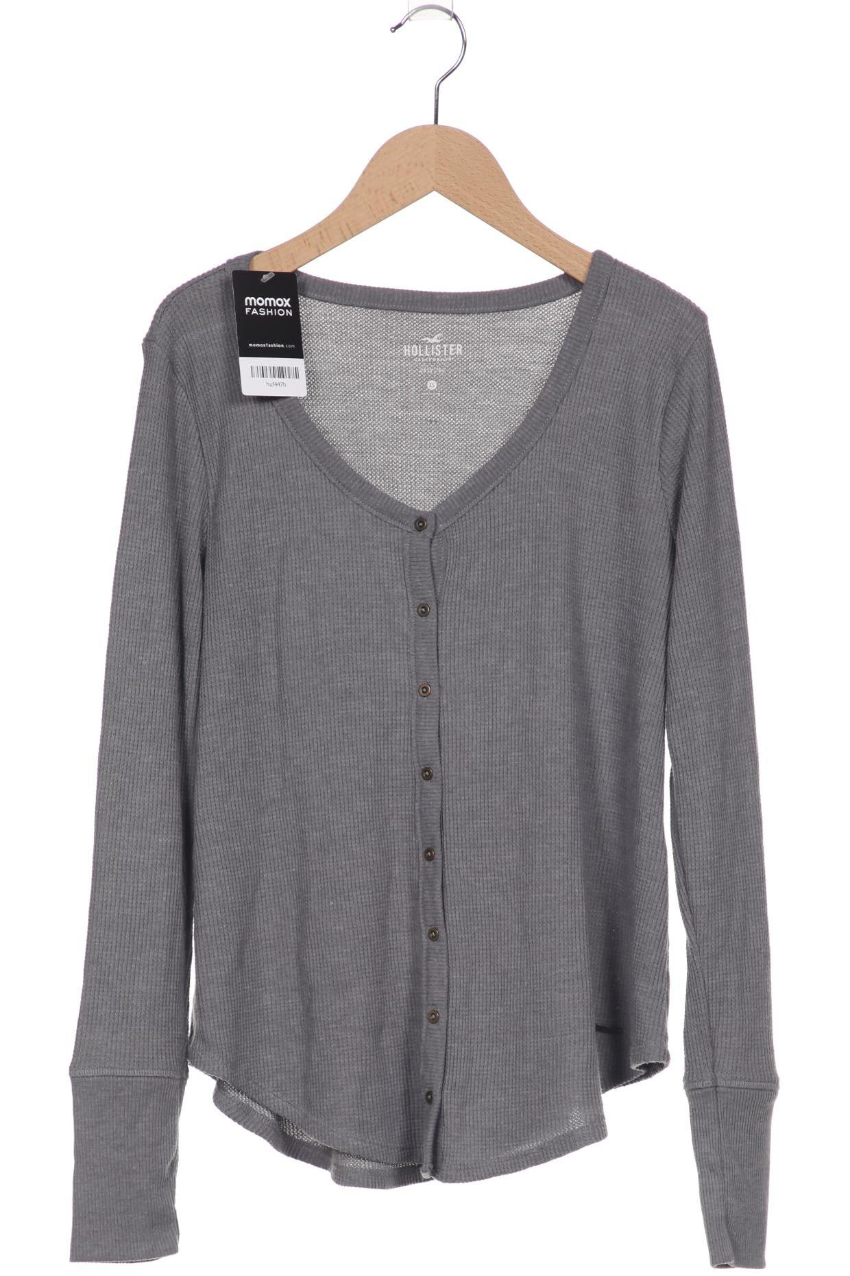 

Hollister Damen Strickjacke, grau