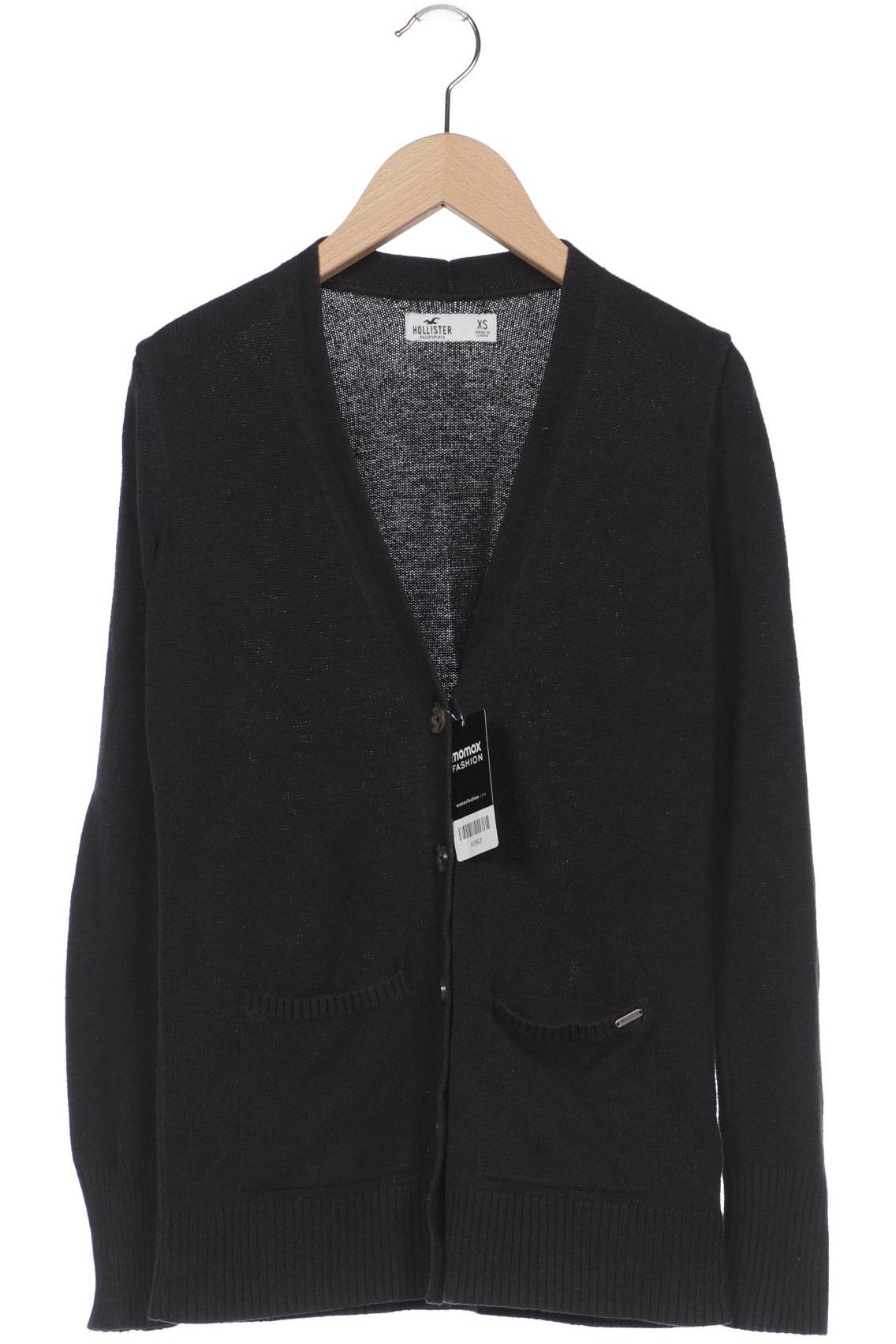 

Hollister Damen Strickjacke, schwarz