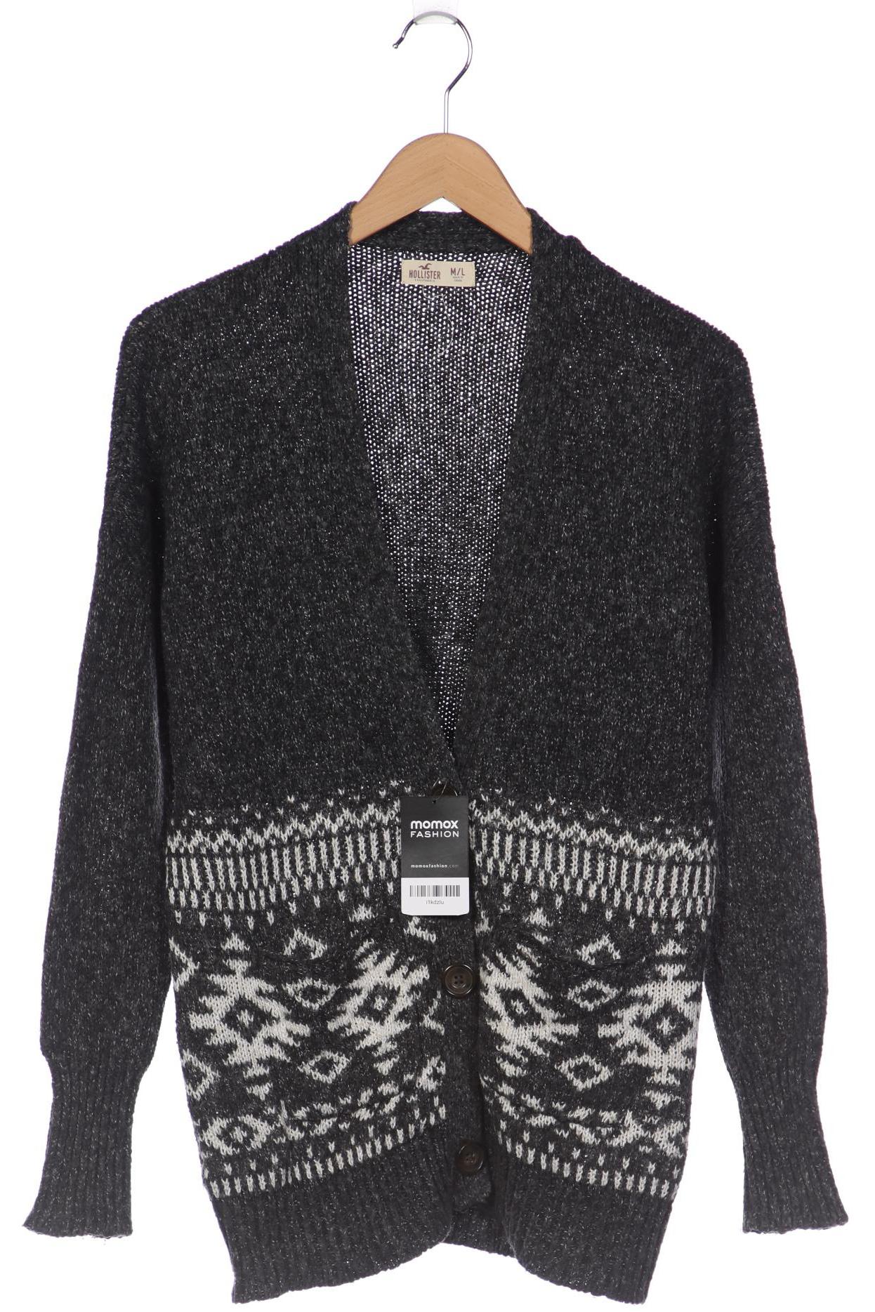 

Hollister Damen Strickjacke, grau