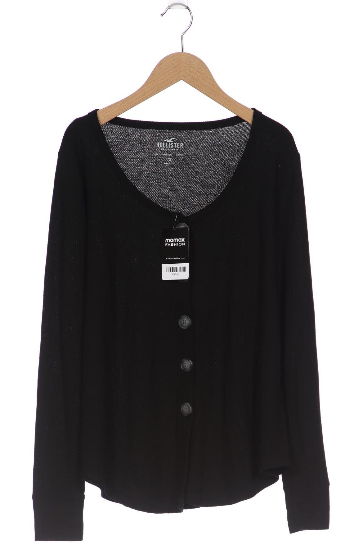

Hollister Damen Strickjacke, schwarz