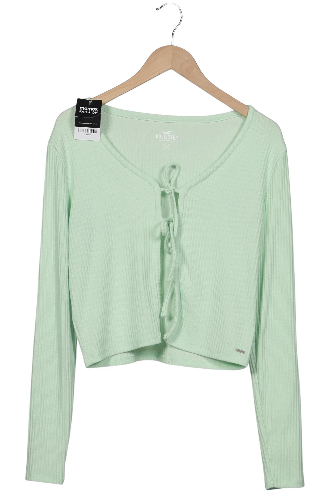 

Hollister Damen Strickjacke, hellgrün, Gr. 42