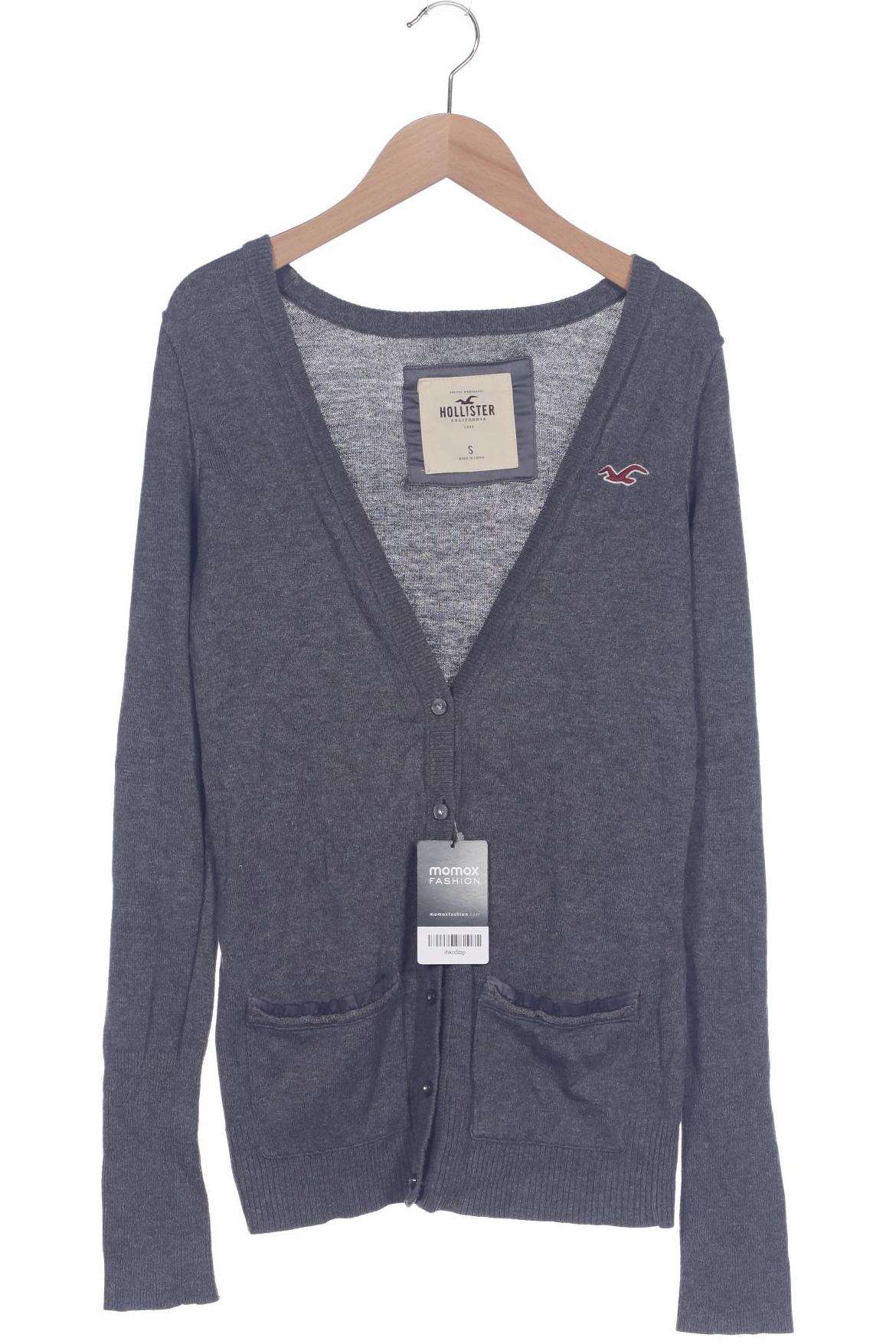 

Hollister Damen Strickjacke, grau