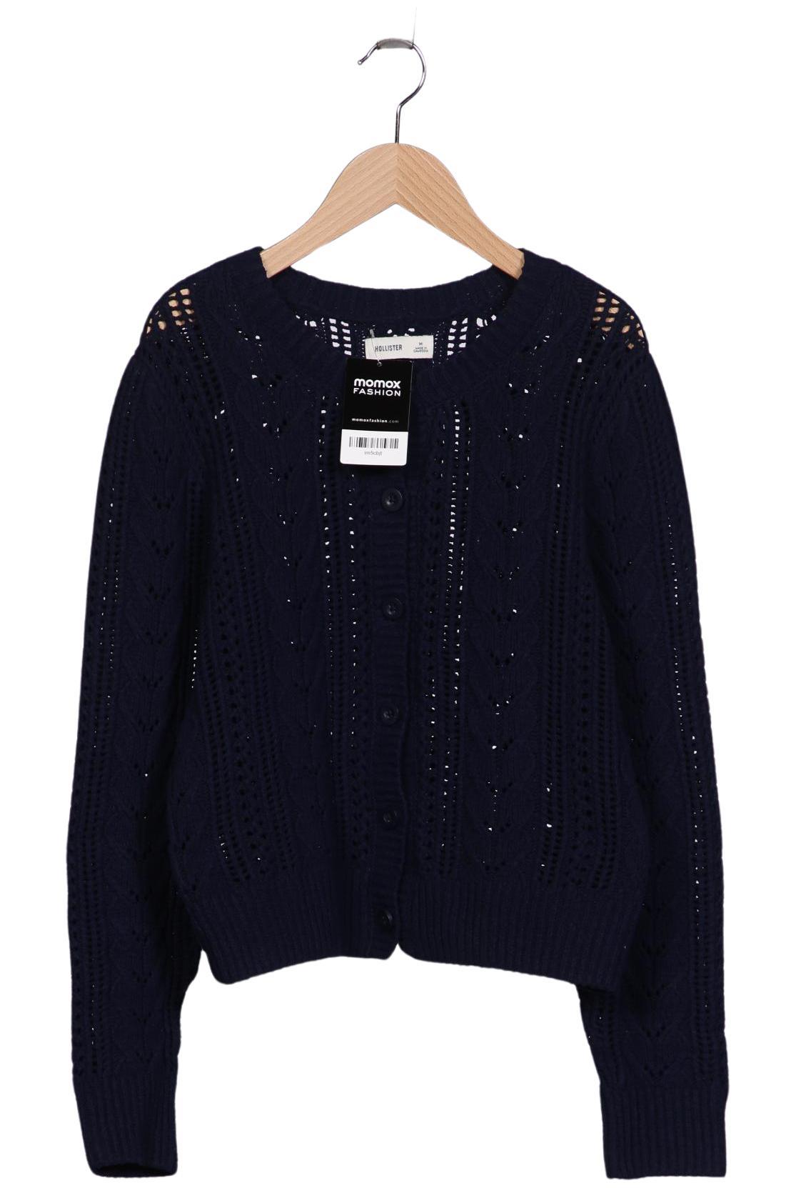 

Hollister Damen Strickjacke, marineblau, Gr. 38