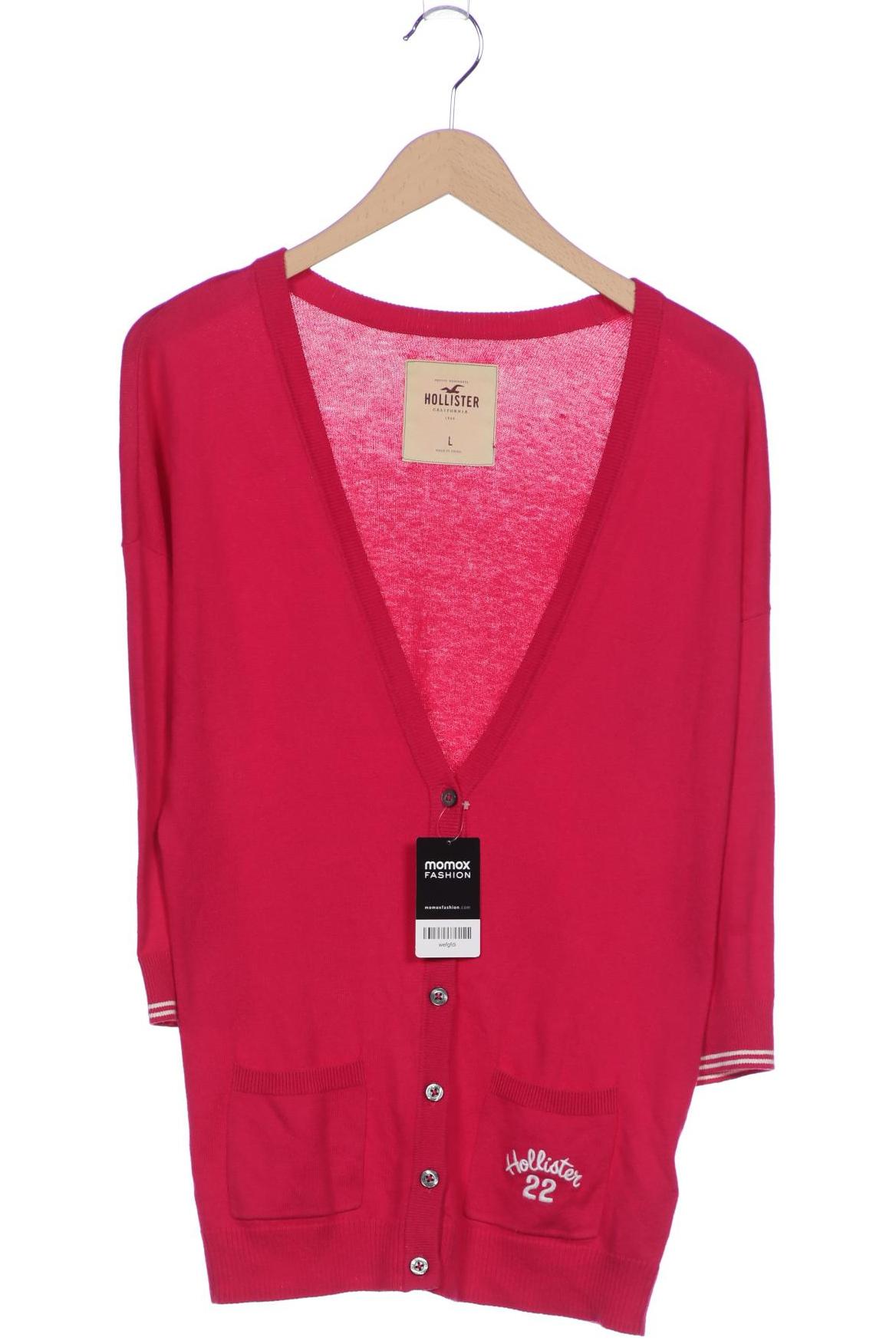 

Hollister Damen Strickjacke, pink, Gr. 42