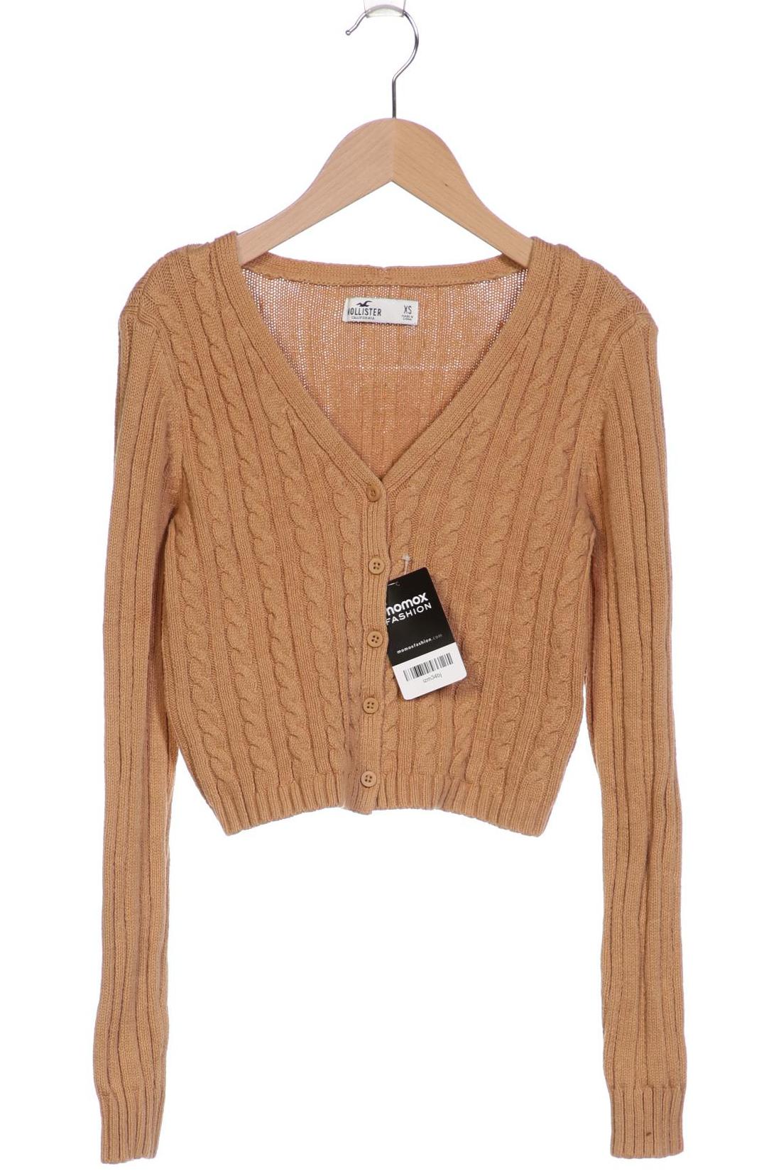 

Hollister Damen Strickjacke, beige, Gr. 34