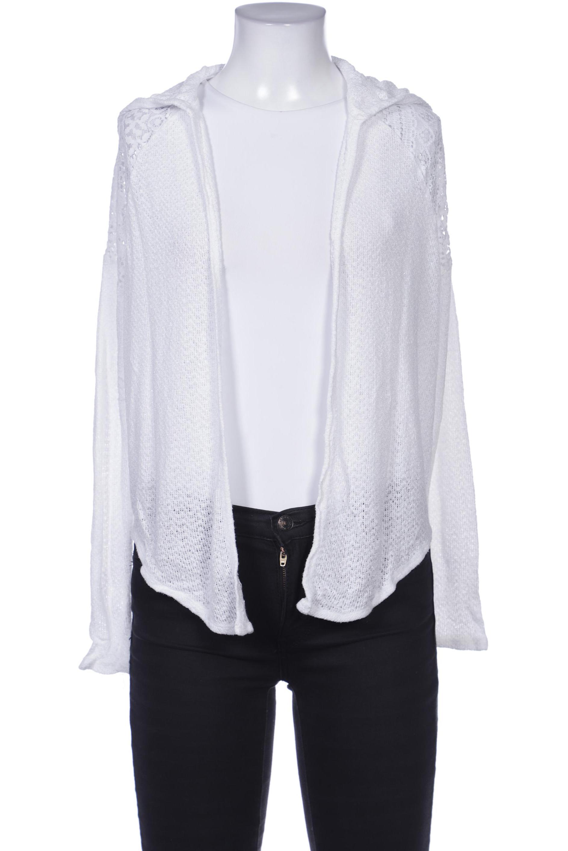 

Hollister Damen Strickjacke, weiß, Gr. 34