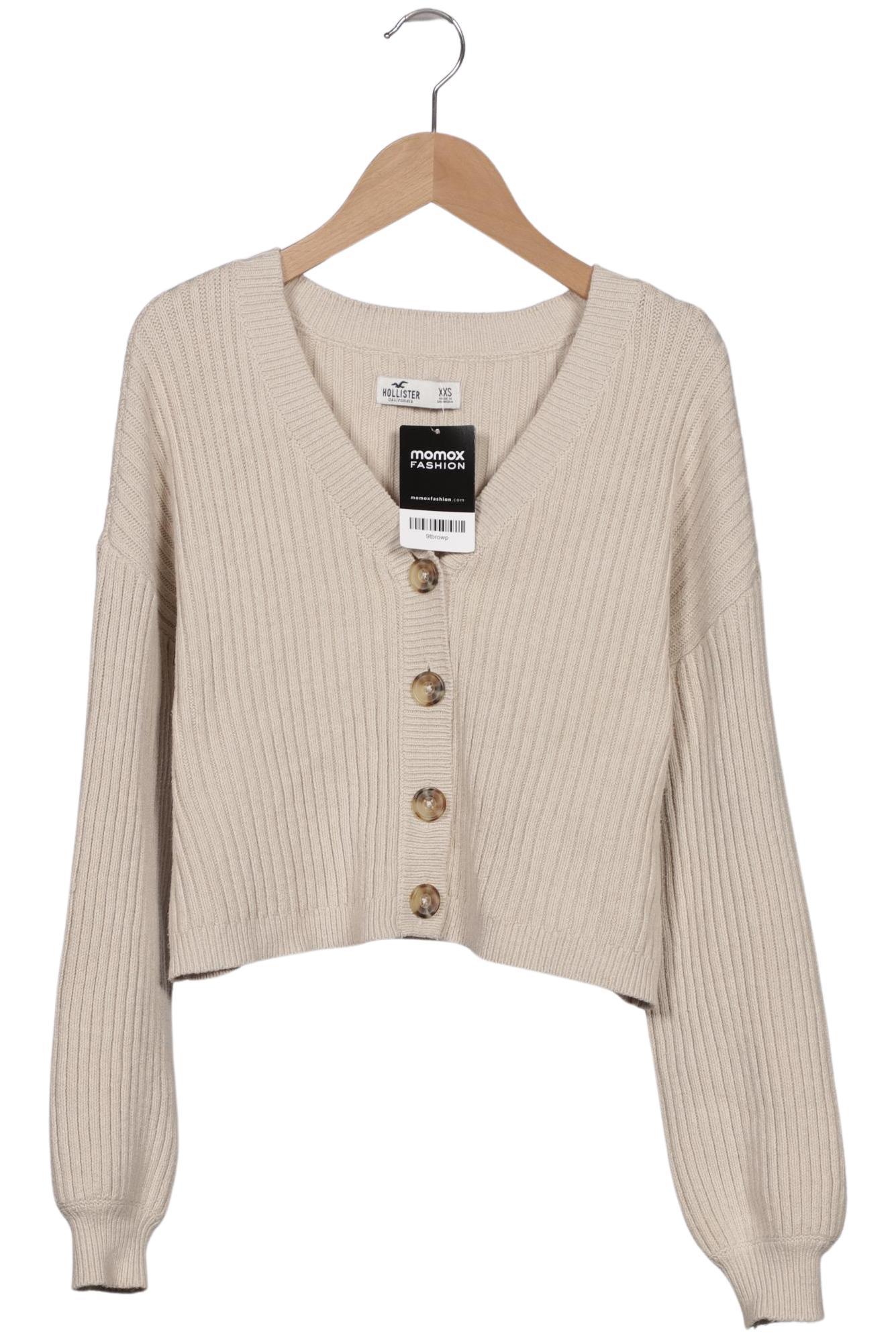 

Hollister Damen Strickjacke, beige, Gr. 32