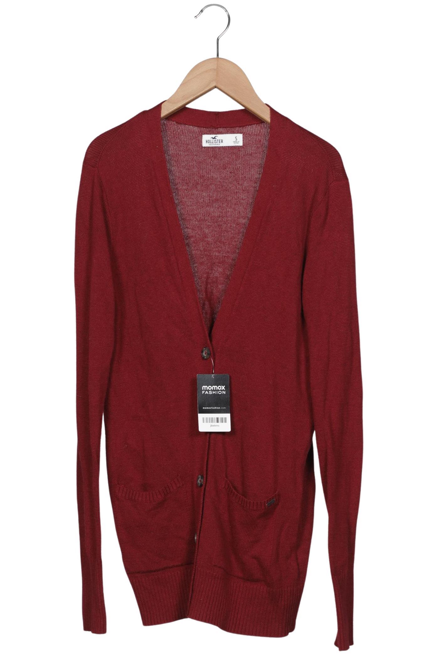 

Hollister Damen Strickjacke, rot, Gr. 36