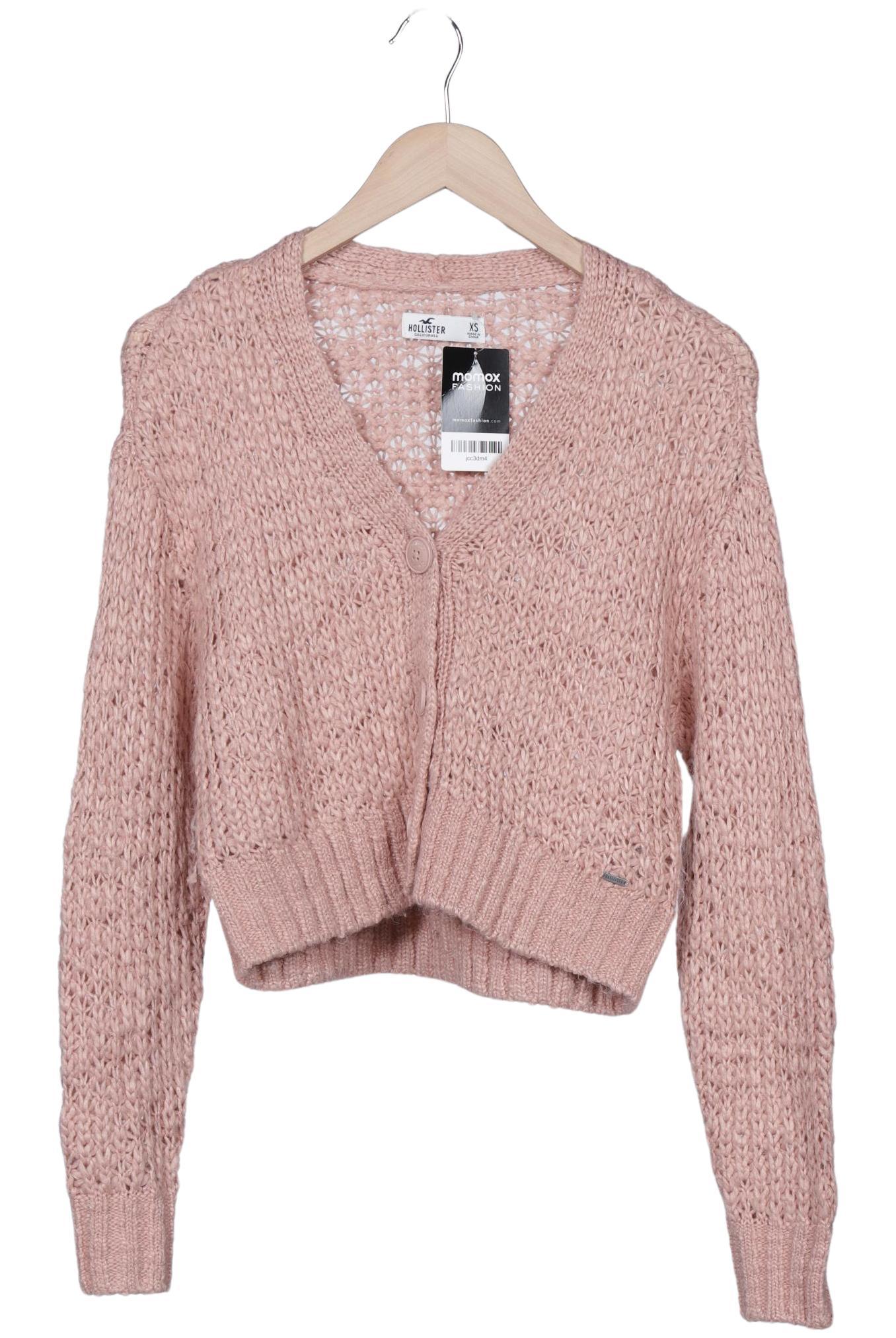 

Hollister Damen Strickjacke, pink, Gr. 34