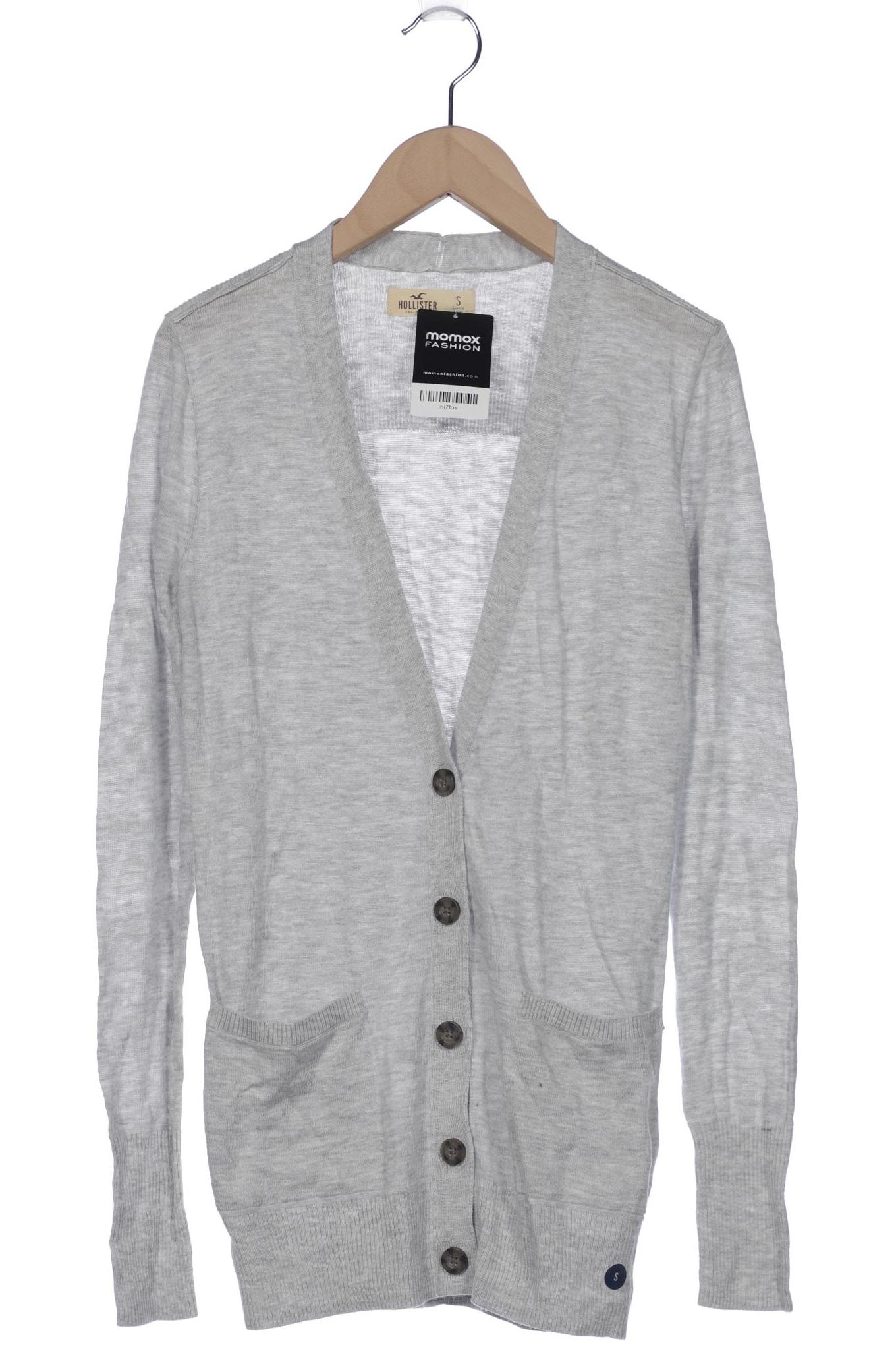 

Hollister Damen Strickjacke, grau