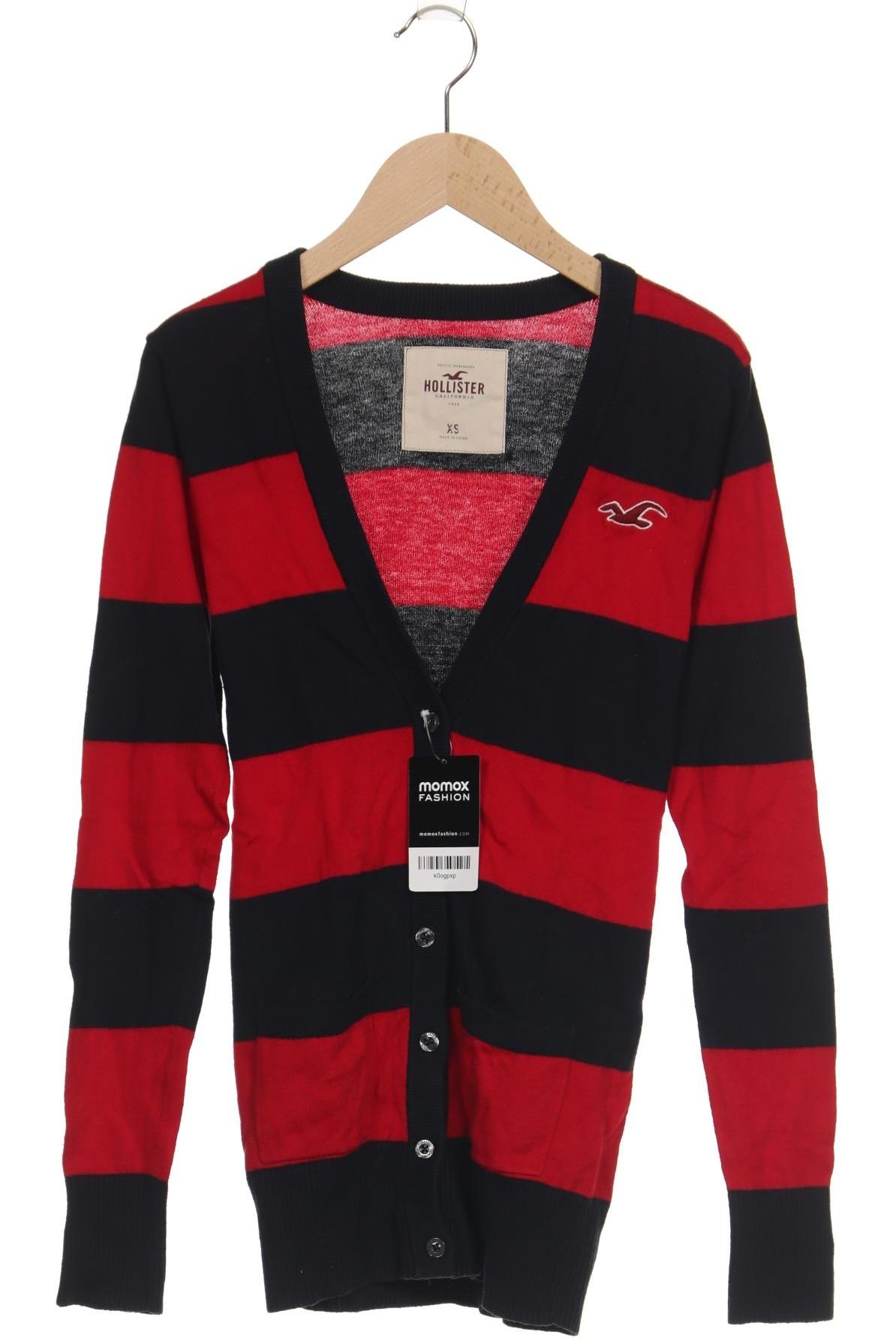 

Hollister Damen Strickjacke, rot, Gr. 34