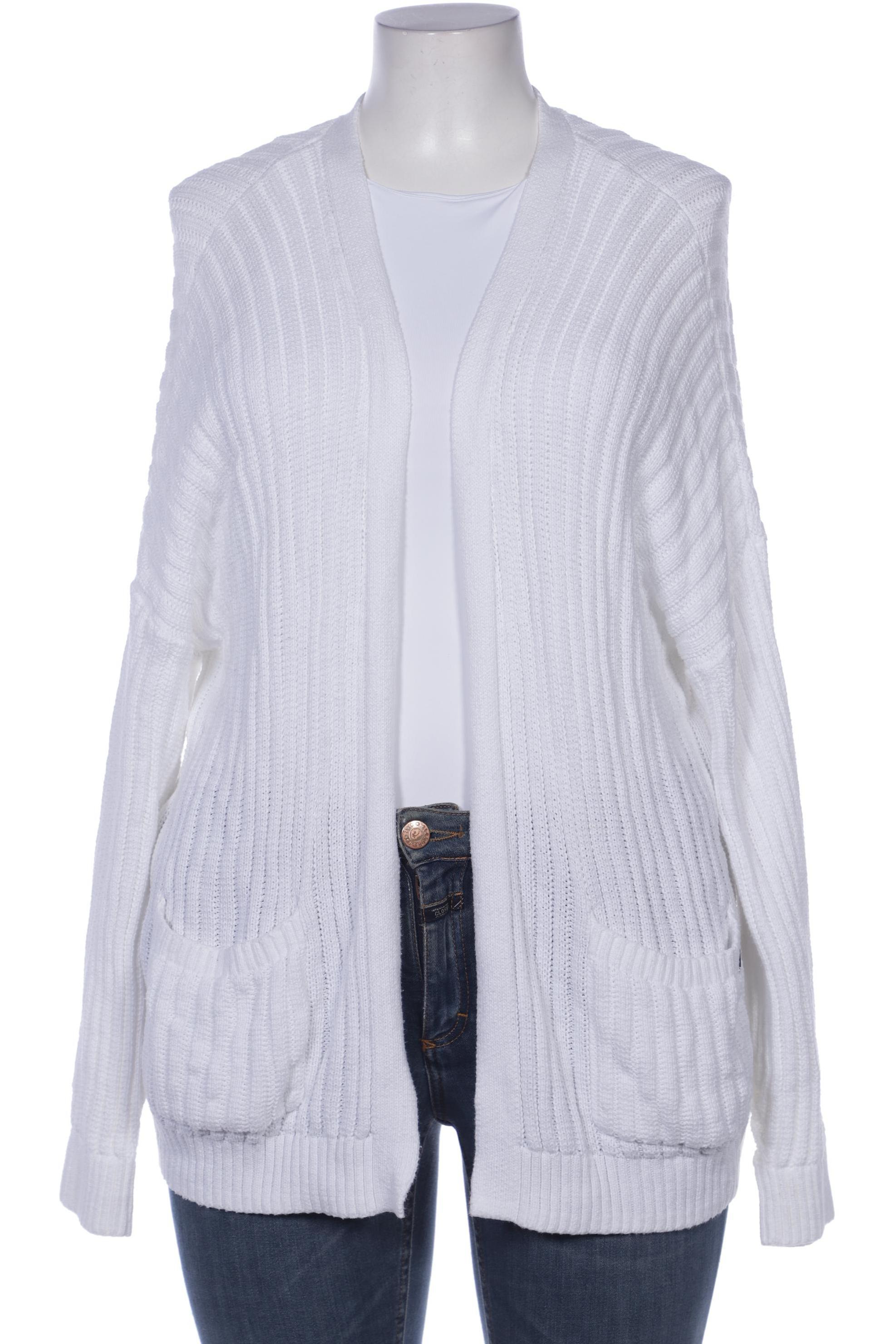 

Hollister Damen Strickjacke, weiß, Gr. 42