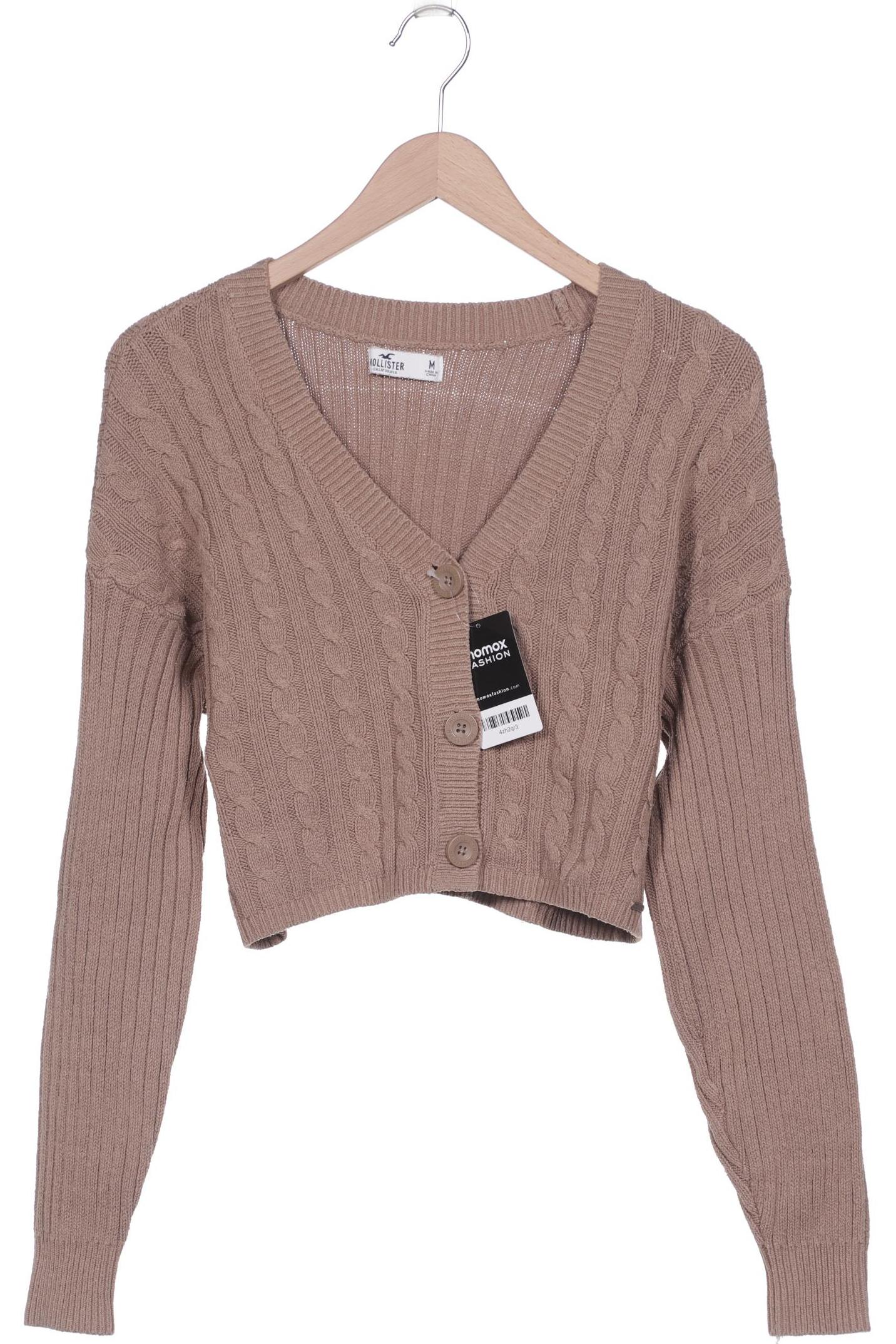 

Hollister Damen Strickjacke, braun, Gr. 38