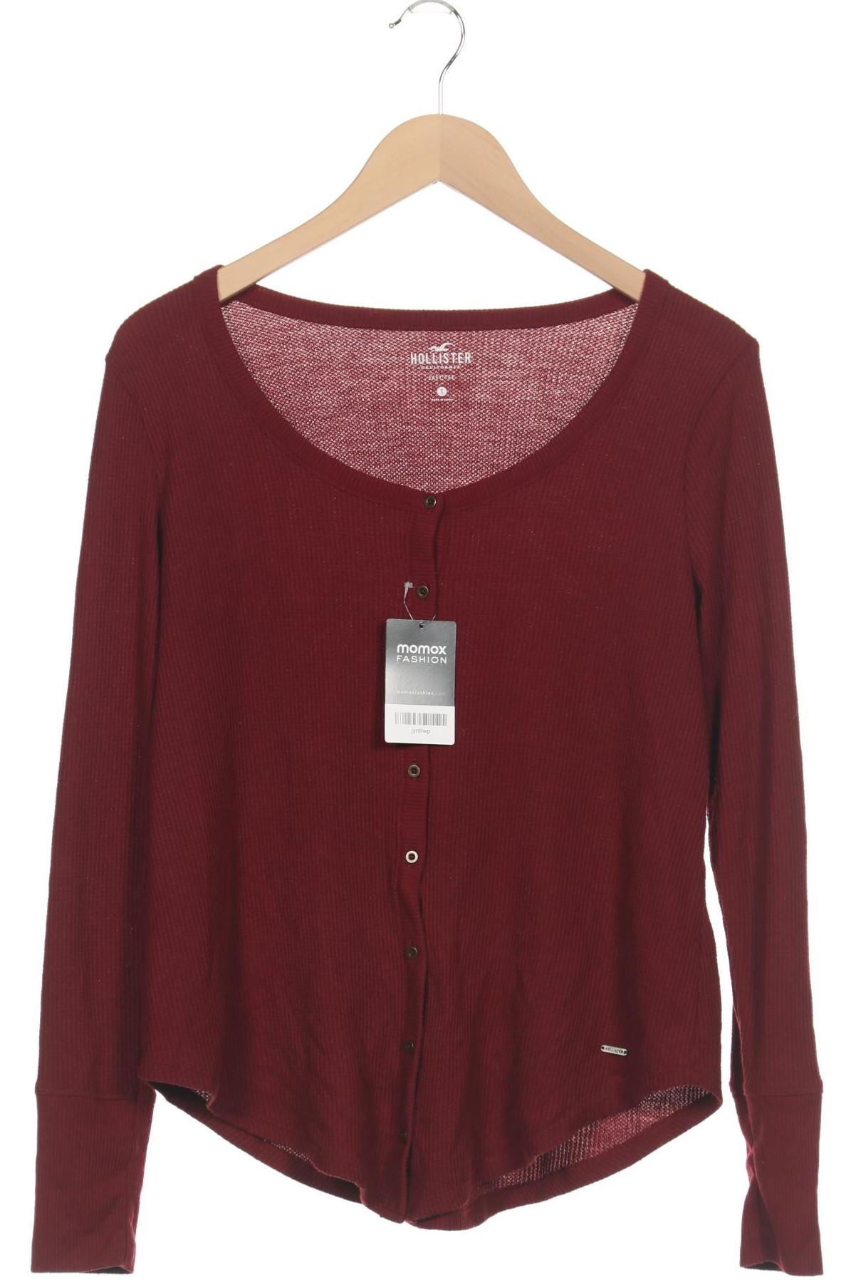 

Hollister Damen Strickjacke, bordeaux, Gr. 36