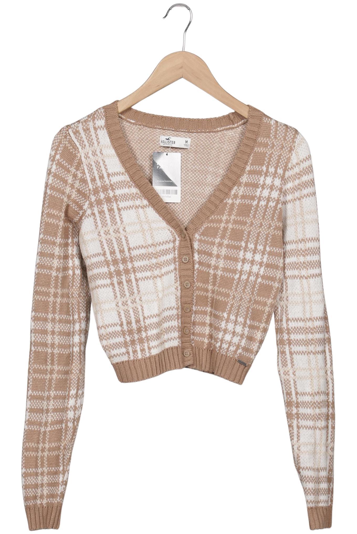 

Hollister Damen Strickjacke, beige, Gr. 38