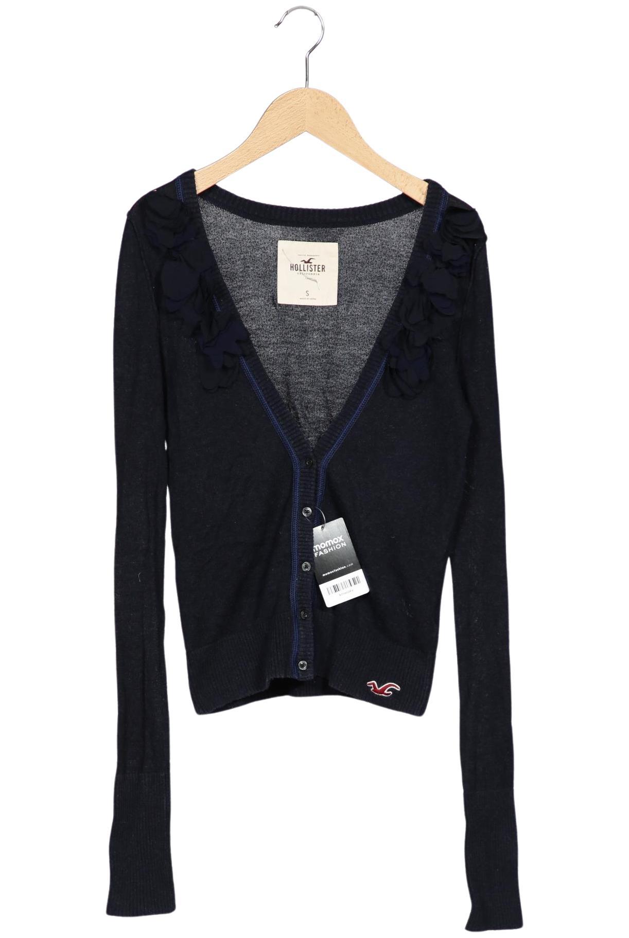 

Hollister Damen Strickjacke, marineblau, Gr. 36