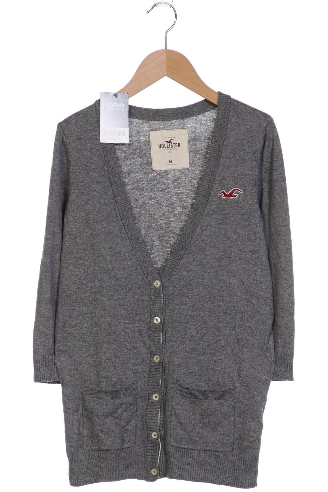 

Hollister Damen Strickjacke, grau, Gr. 38