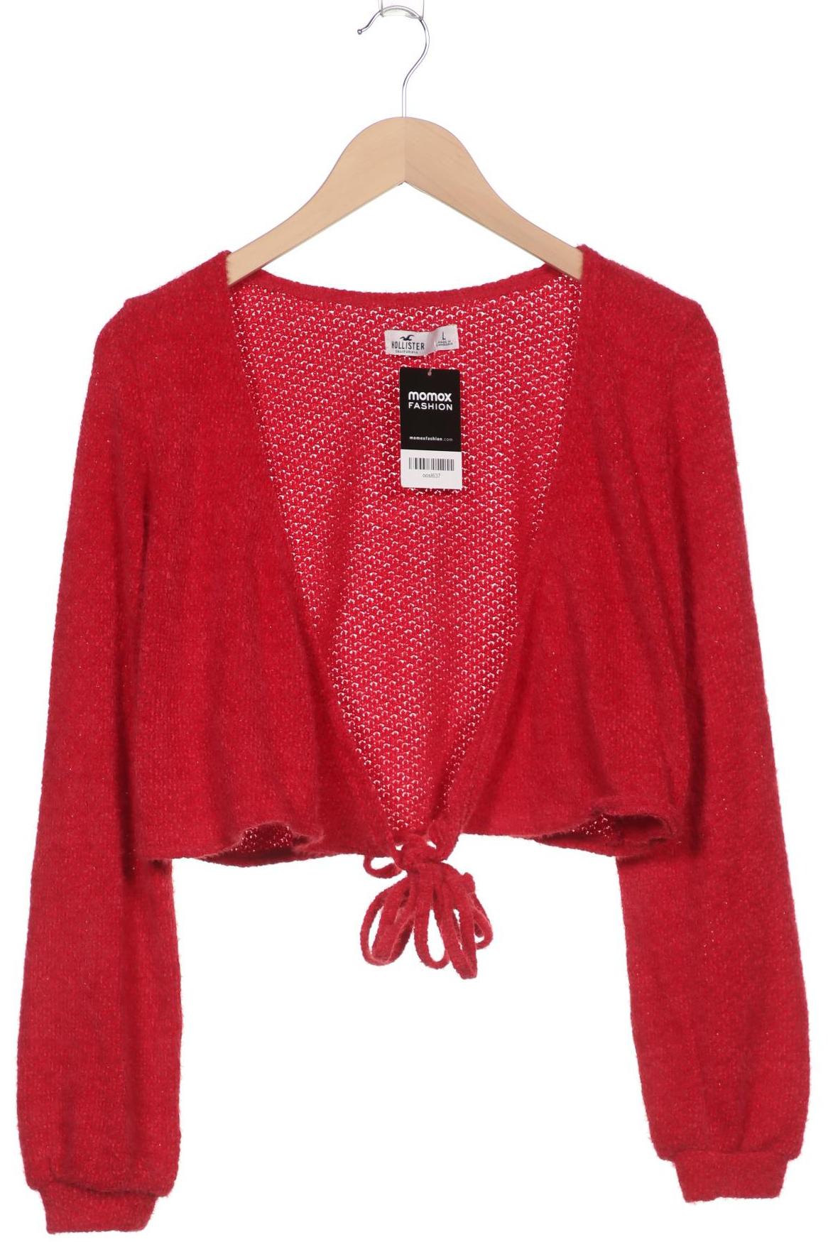 

Hollister Damen Strickjacke, rot, Gr. 42