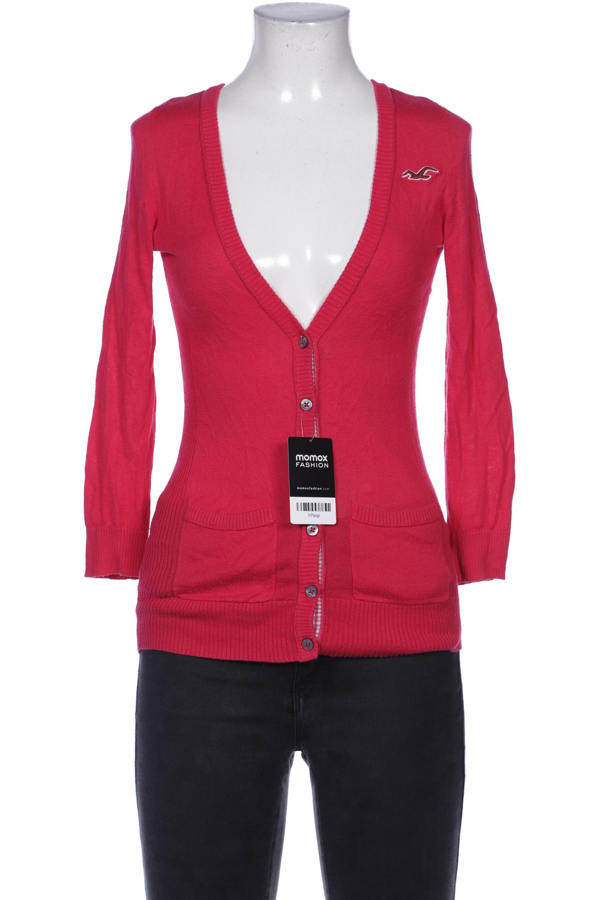 

Hollister Damen Strickjacke, pink, Gr. 34