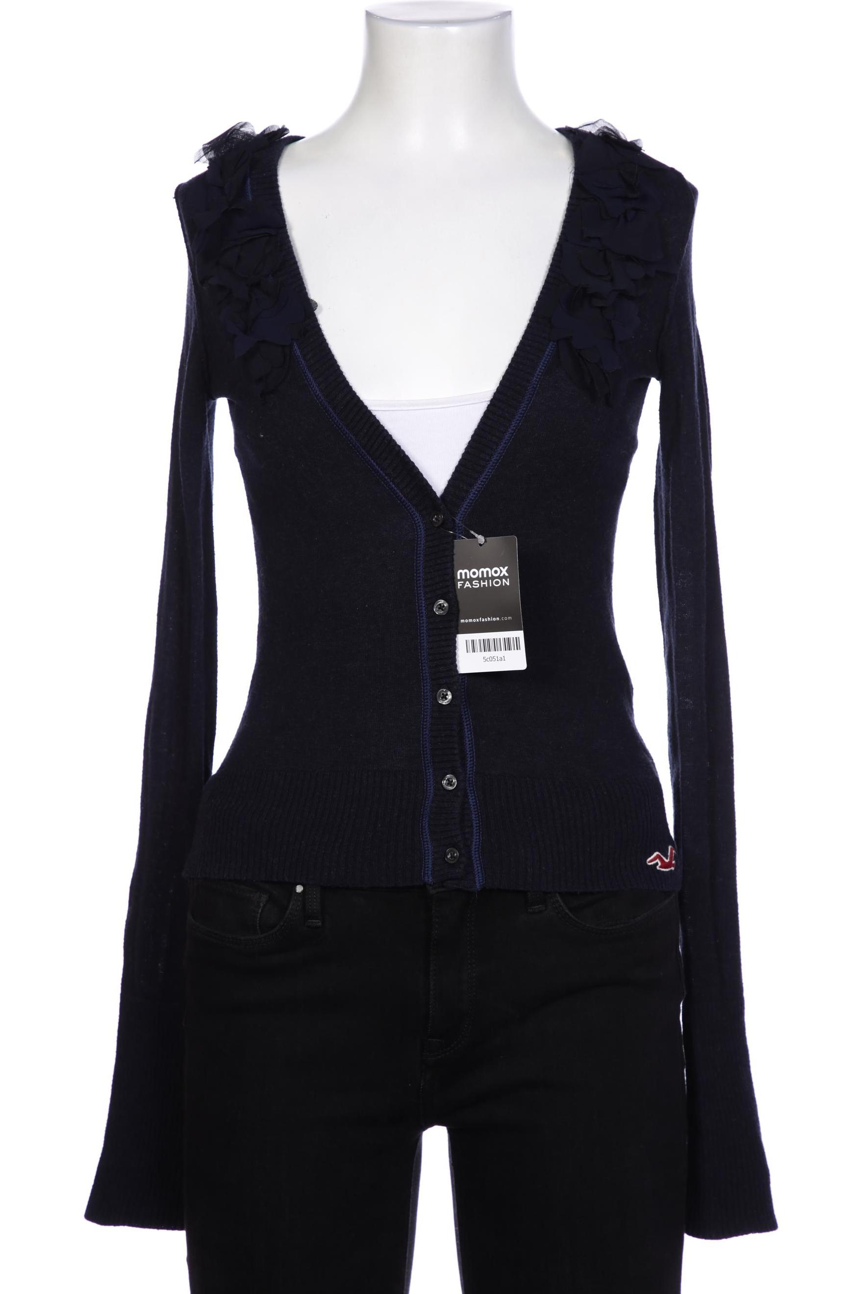 

Hollister Damen Strickjacke, marineblau, Gr. 36