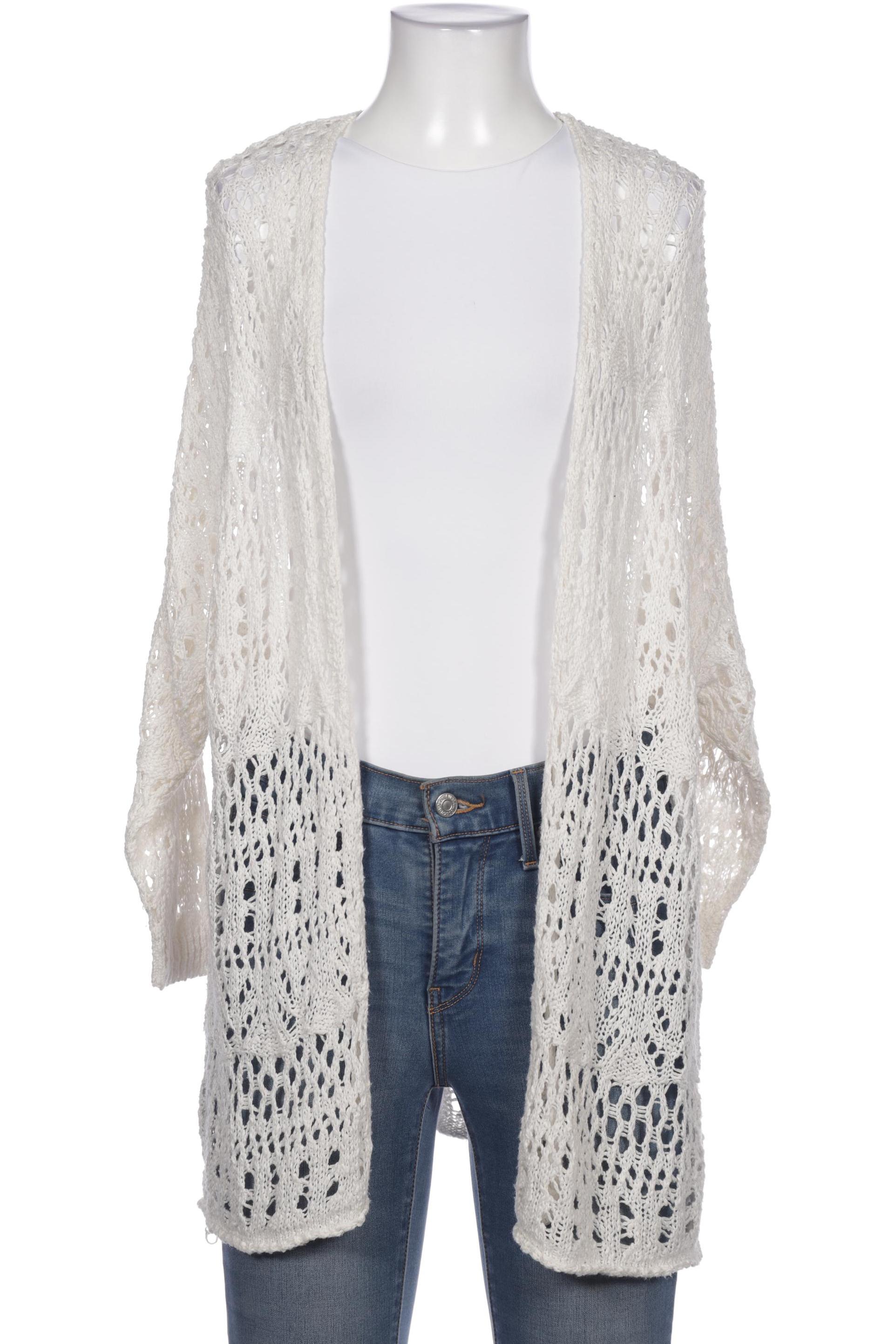 

Hollister Damen Strickjacke, weiß, Gr. 34