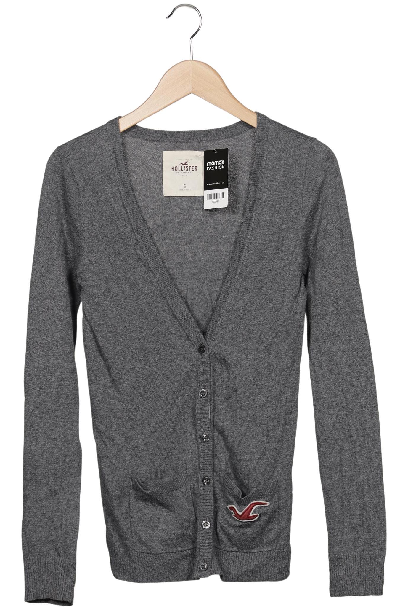 

Hollister Damen Strickjacke, grau, Gr. 36