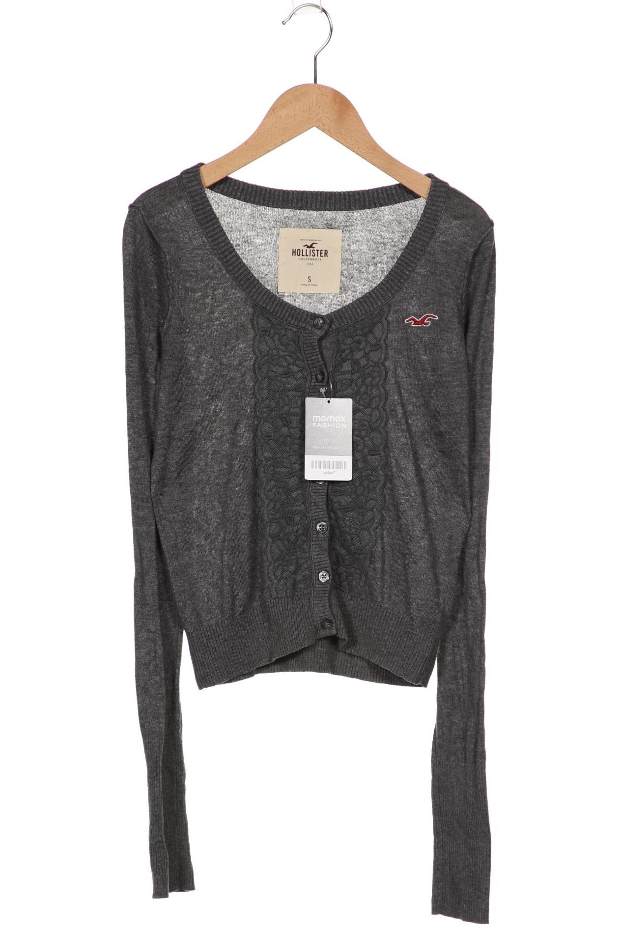 

Hollister Damen Strickjacke, grau