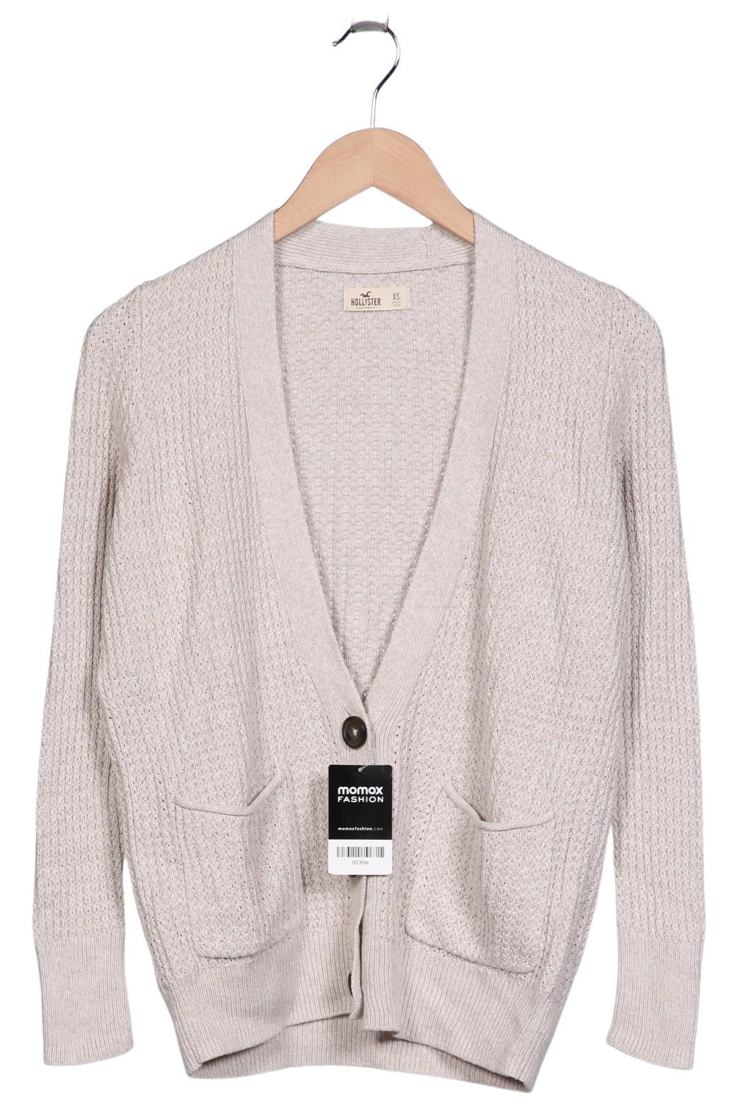 

Hollister Damen Strickjacke, beige, Gr. 34