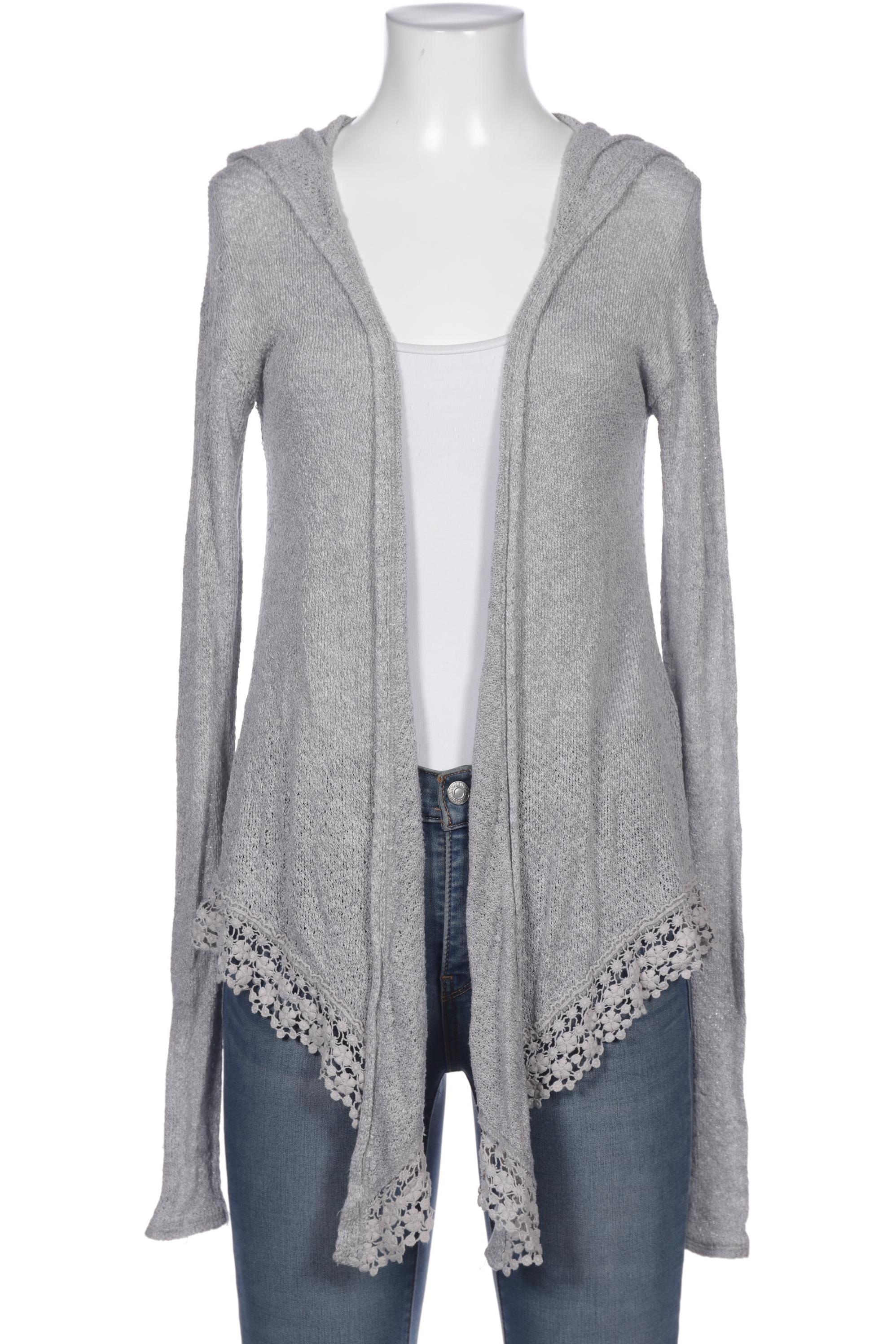 

Hollister Damen Strickjacke, grau