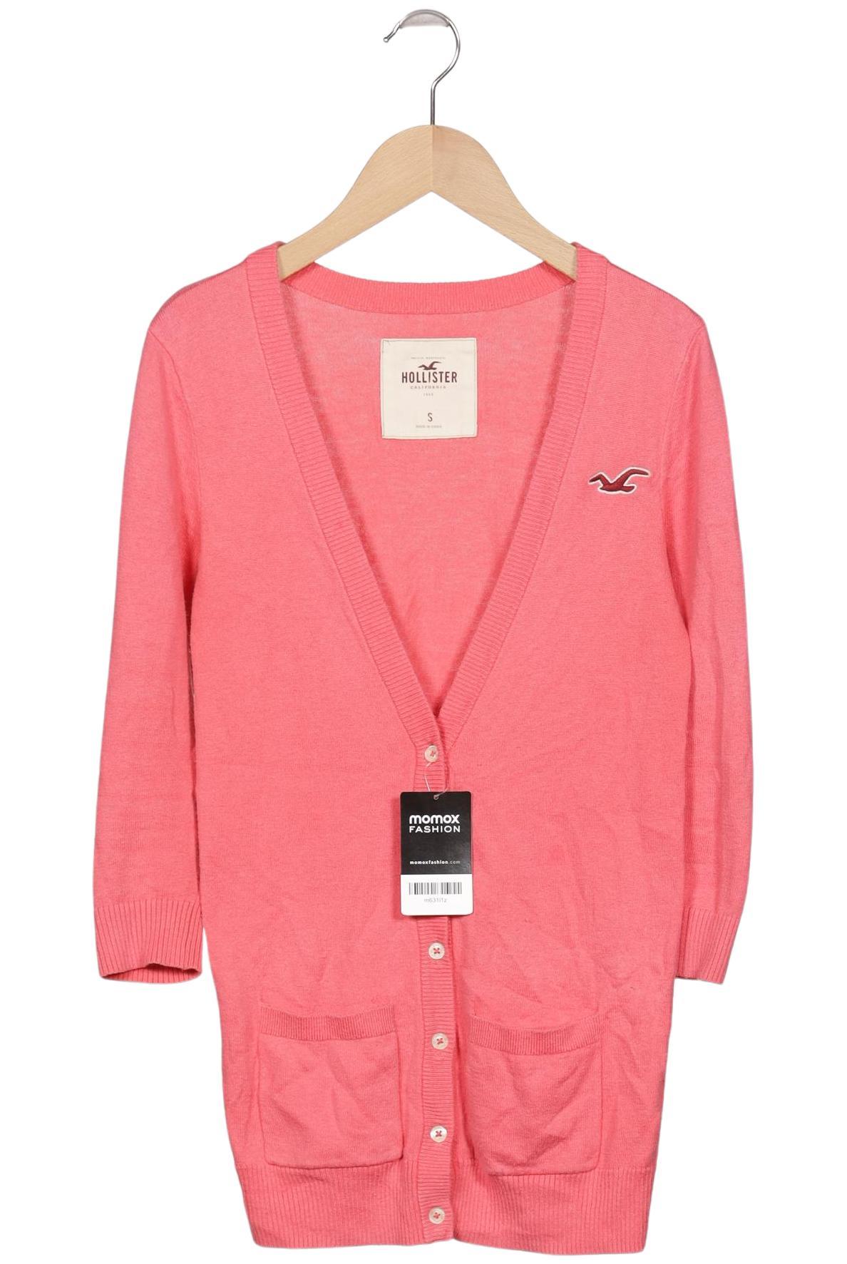 

Hollister Damen Strickjacke, pink, Gr. 36