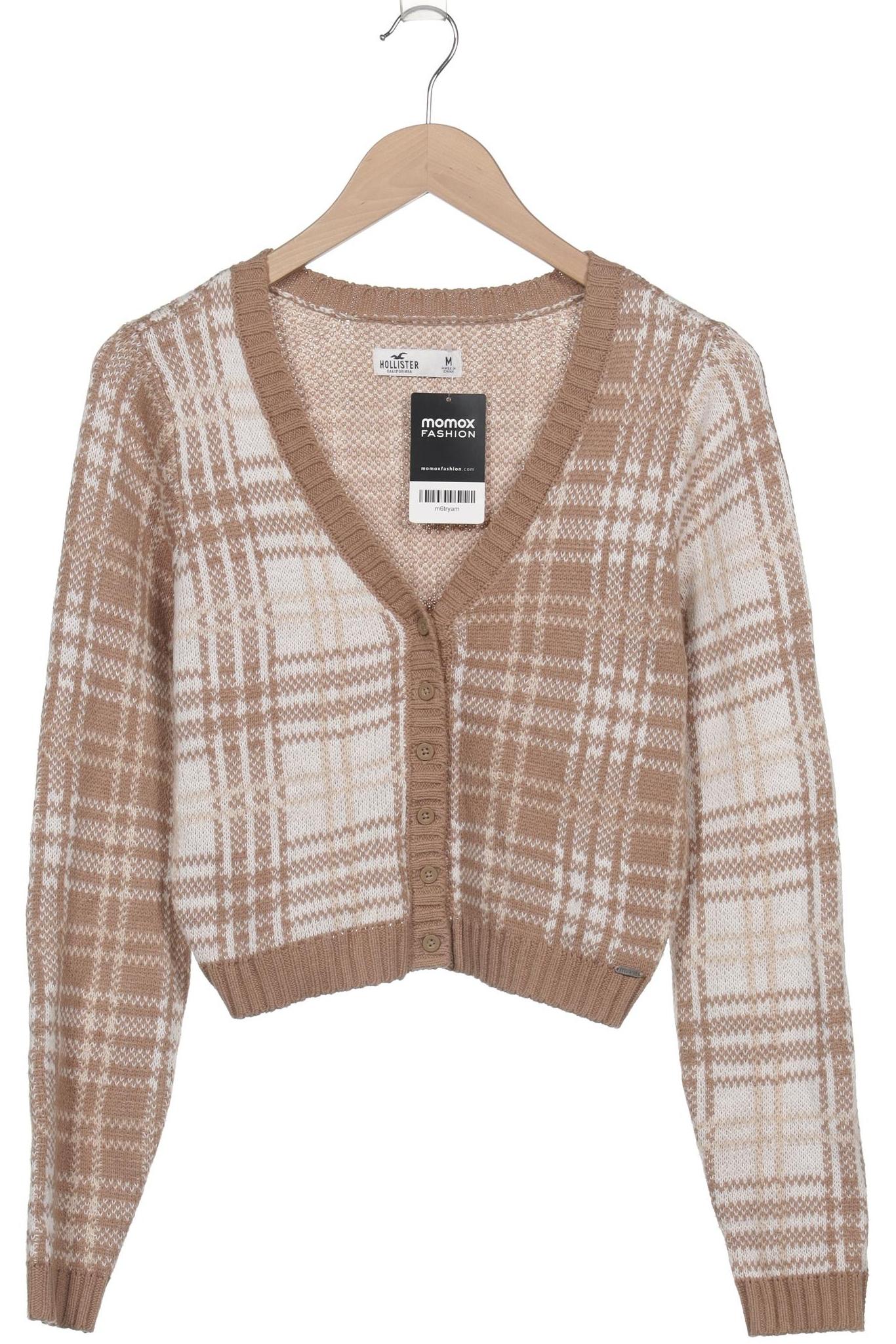 

Hollister Damen Strickjacke, beige, Gr. 38