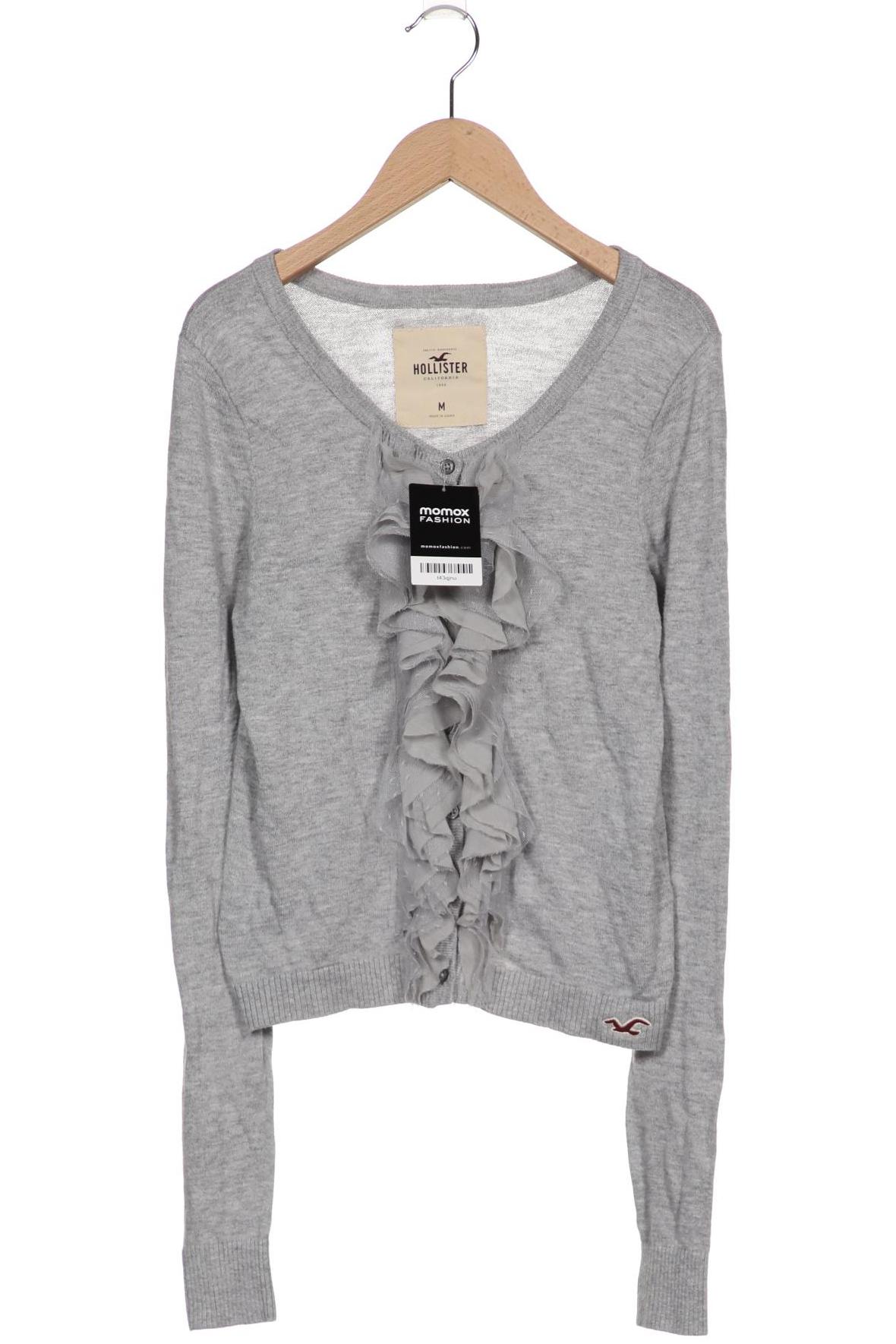 

Hollister Damen Strickjacke, grau, Gr. 38