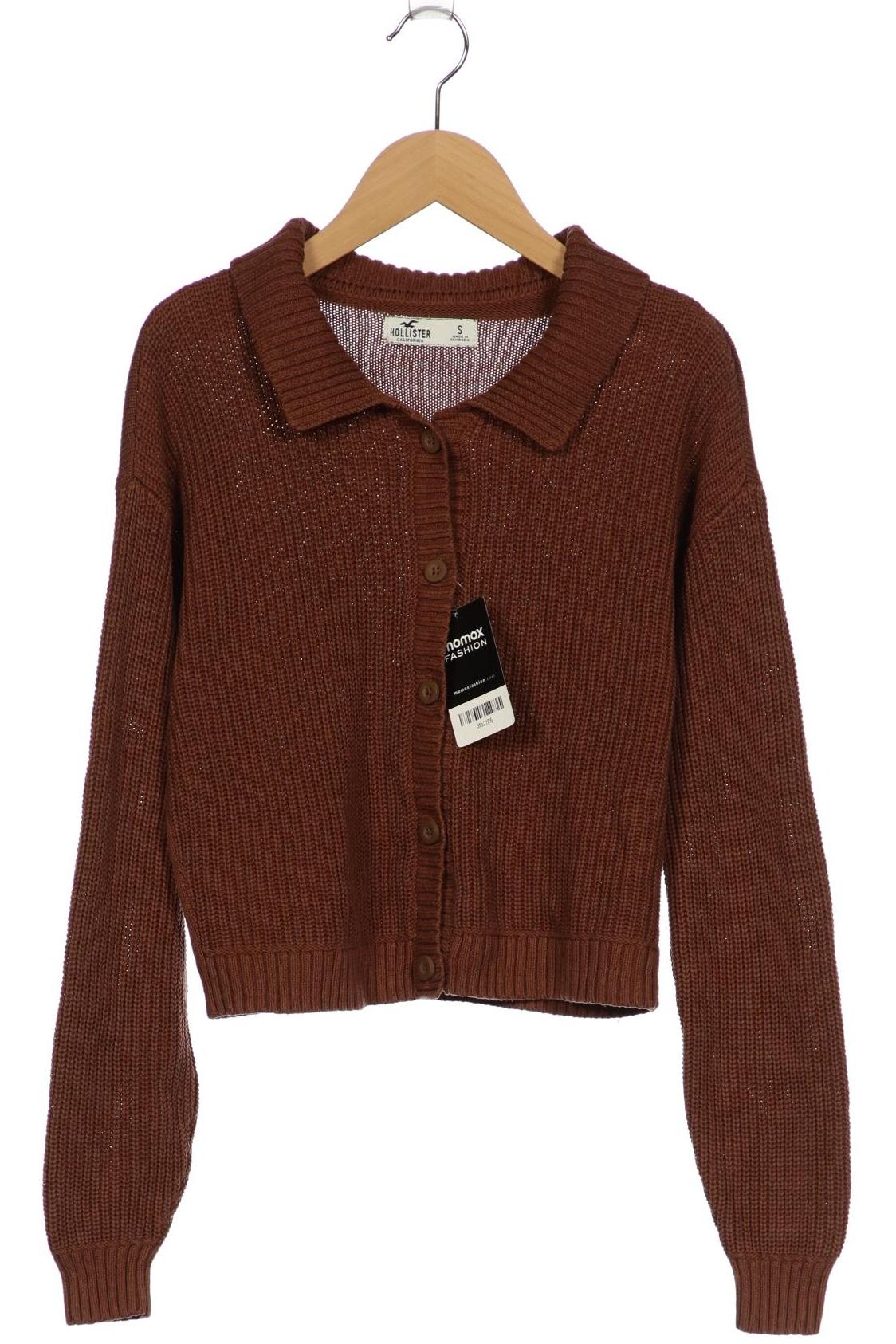 

Hollister Damen Strickjacke, braun, Gr. 36