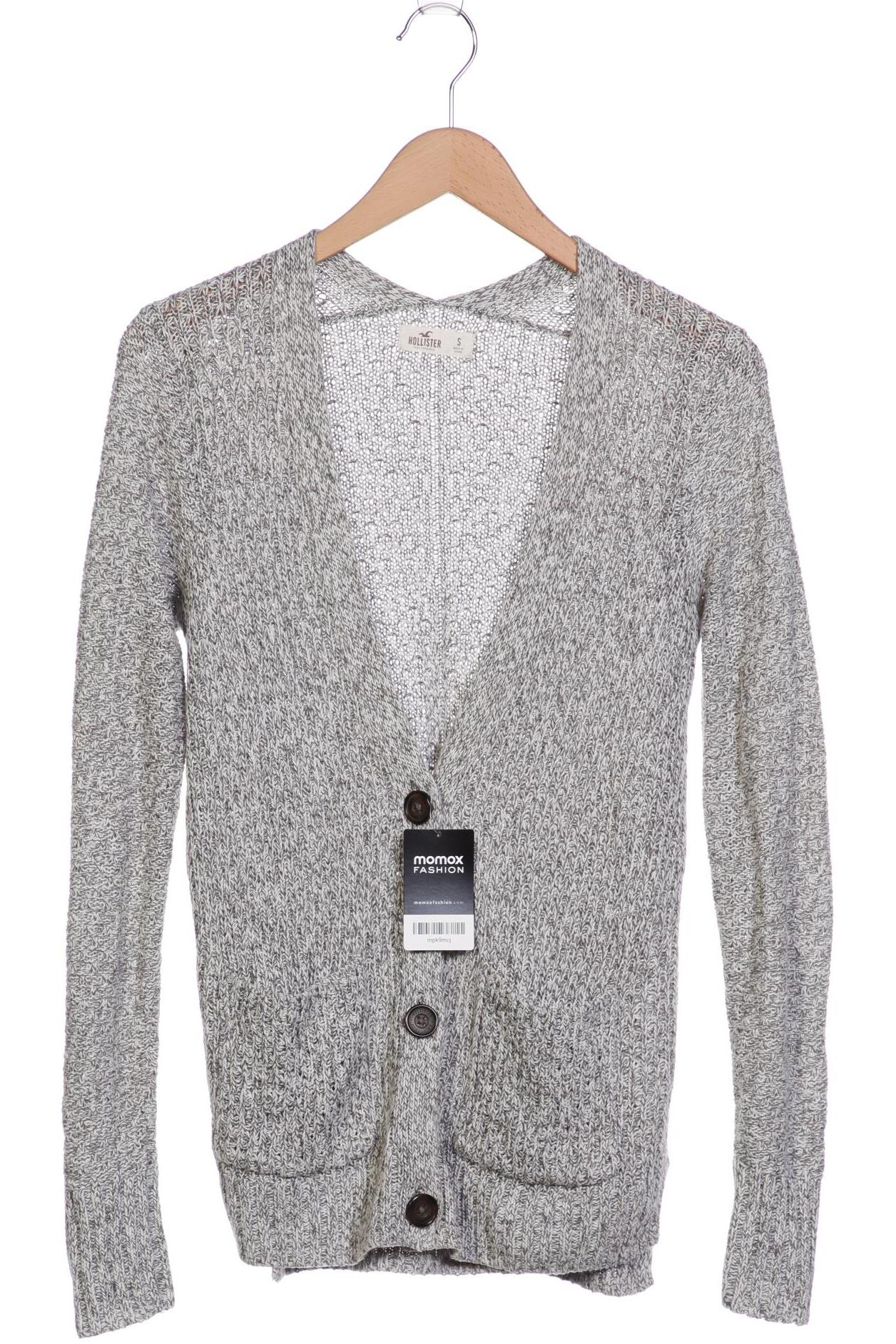 

Hollister Damen Strickjacke, grau