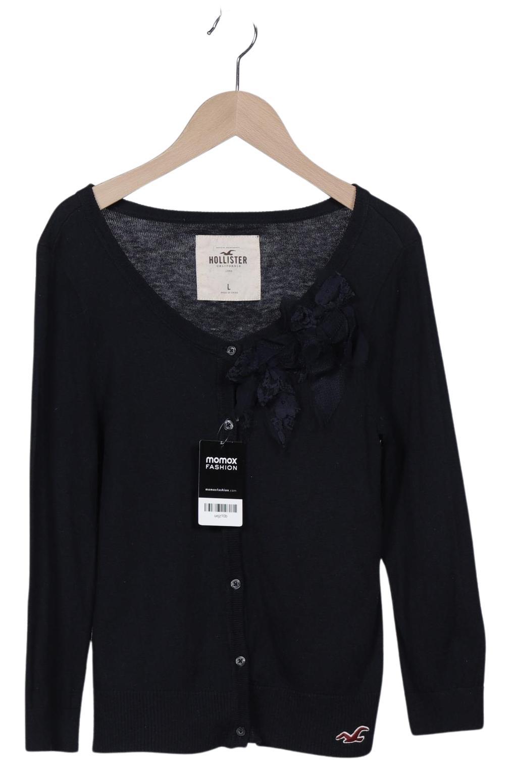 

Hollister Damen Strickjacke, marineblau, Gr. 42