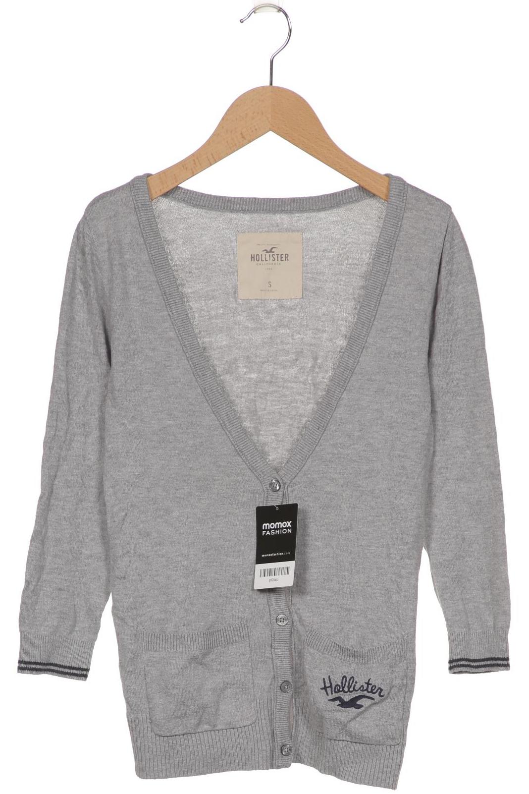 

Hollister Damen Strickjacke, grau