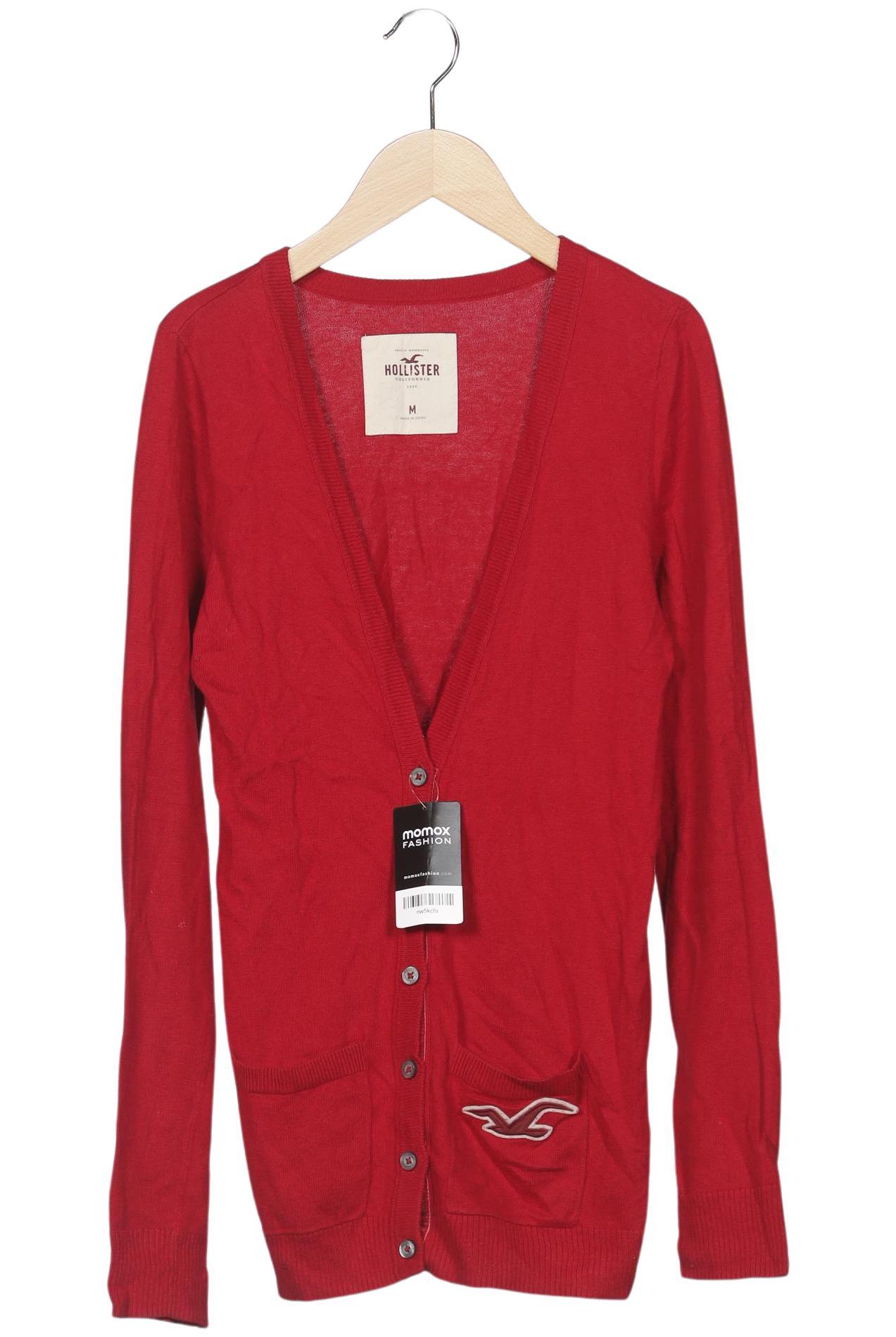 

Hollister Damen Strickjacke, rot, Gr. 38