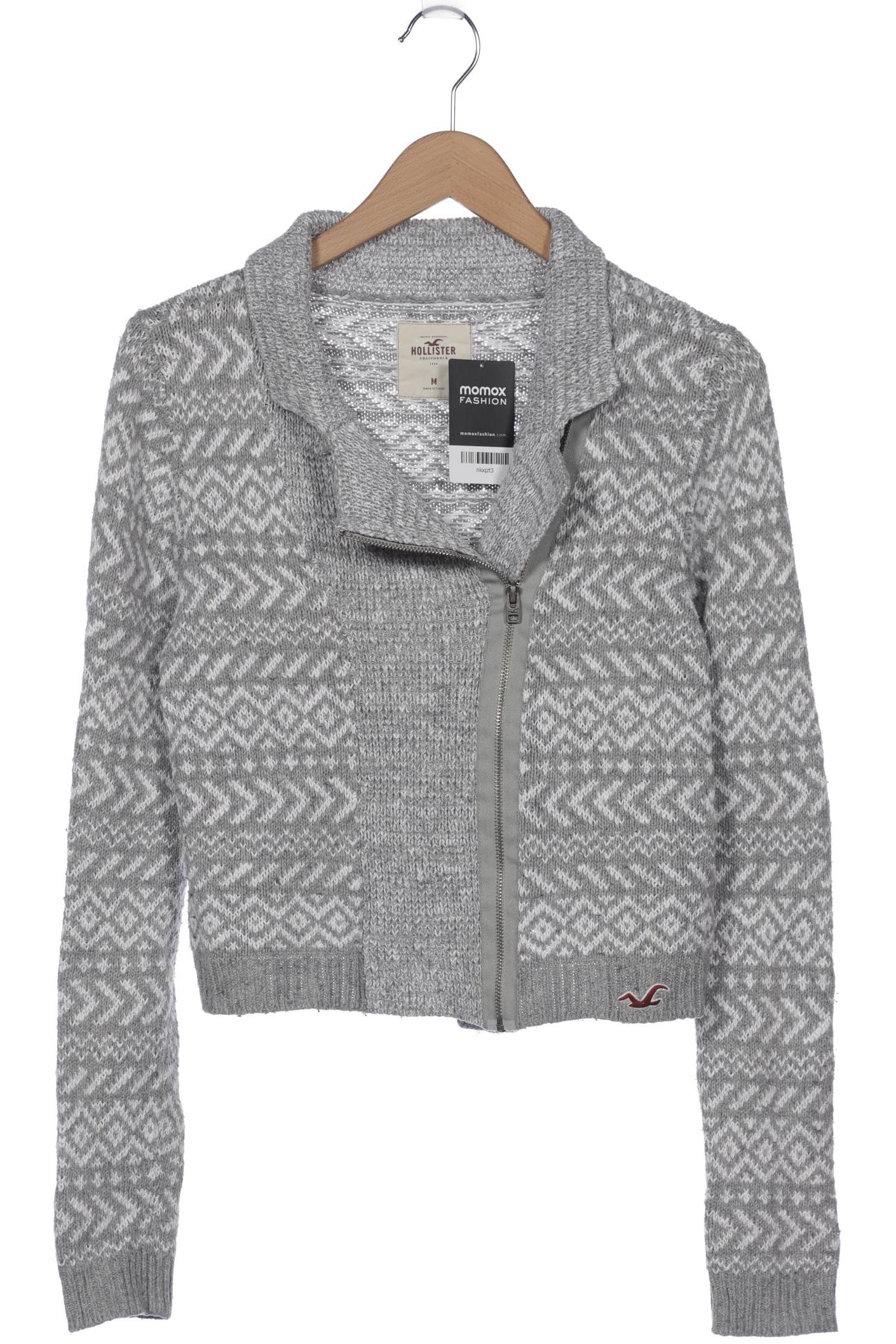 

Hollister Damen Strickjacke, grau