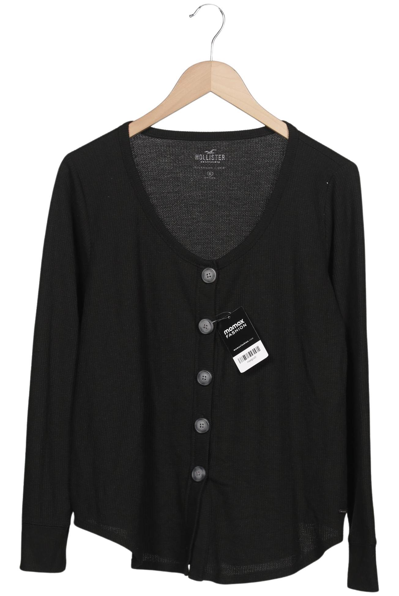 

Hollister Damen Strickjacke, schwarz, Gr. 38
